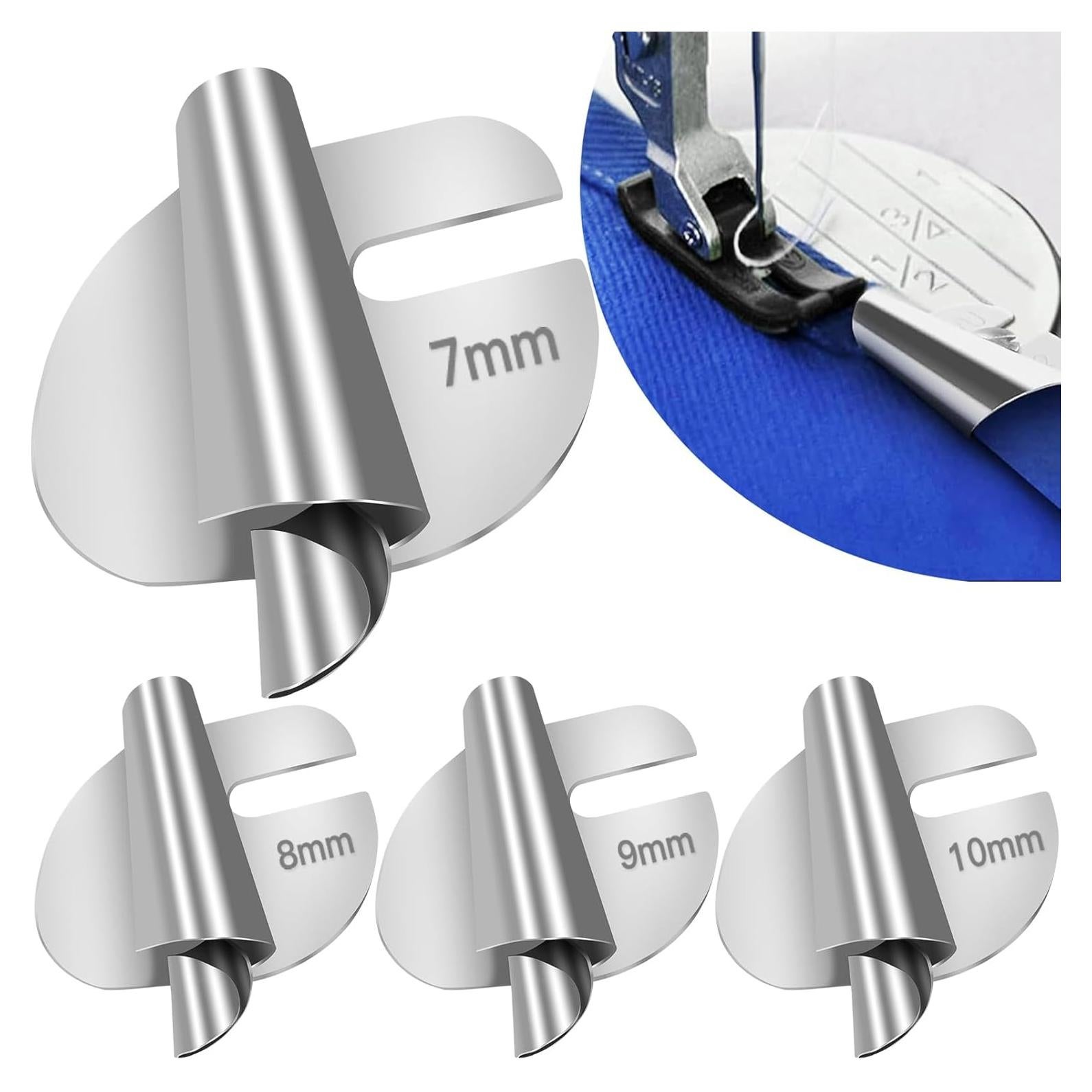 Pie de Prensatelas Universal TOOVREN para Dobladillo 7-10mm