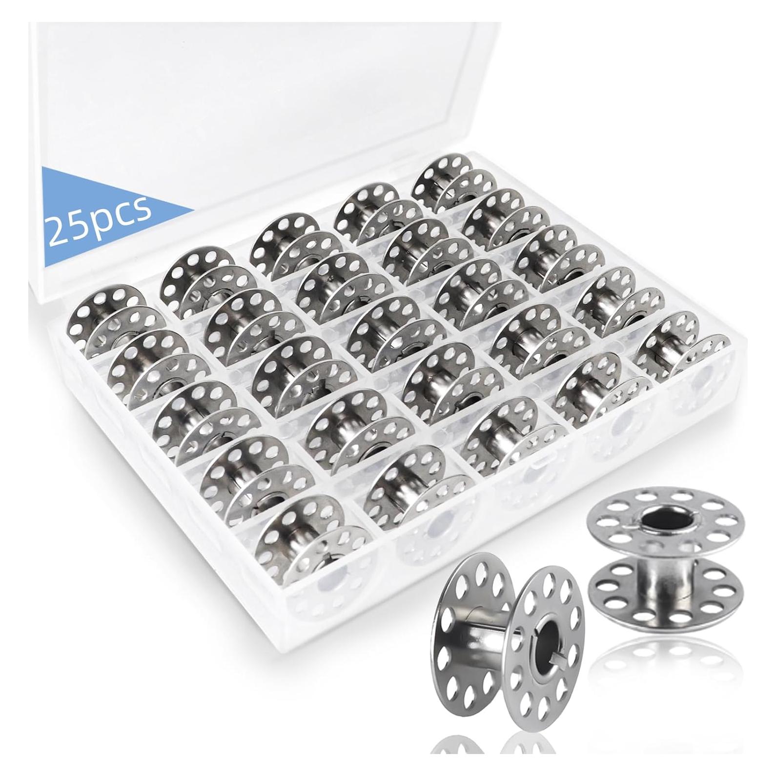 25 Bobinas de Metal TKYZMS para Máquina de Coser - Clase 15