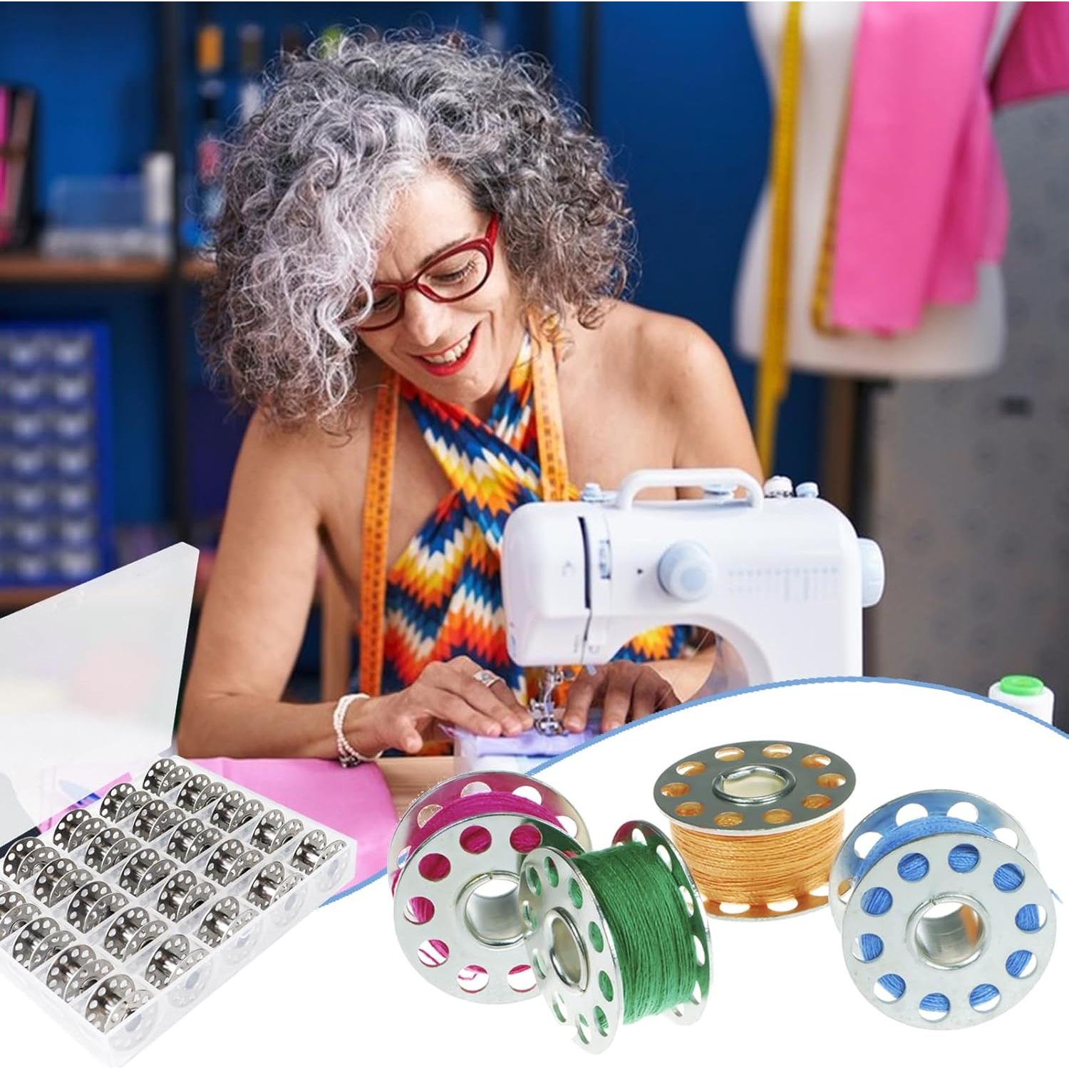 25 Bobinas de Metal TKYZMS para Máquina de Coser - Clase 15