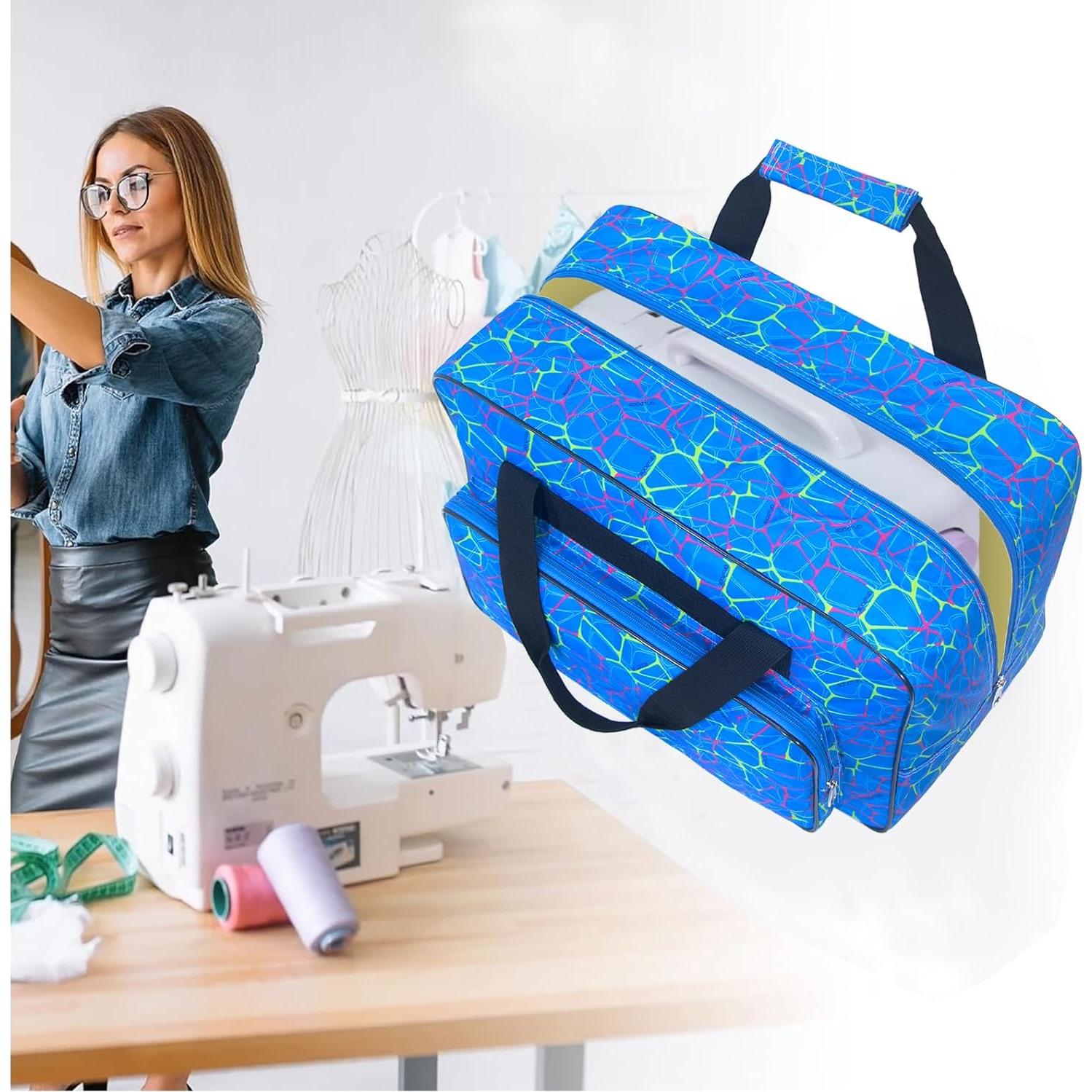 Bolsa de Transporte para Máquina de Coser Haroranax Azul - Universal