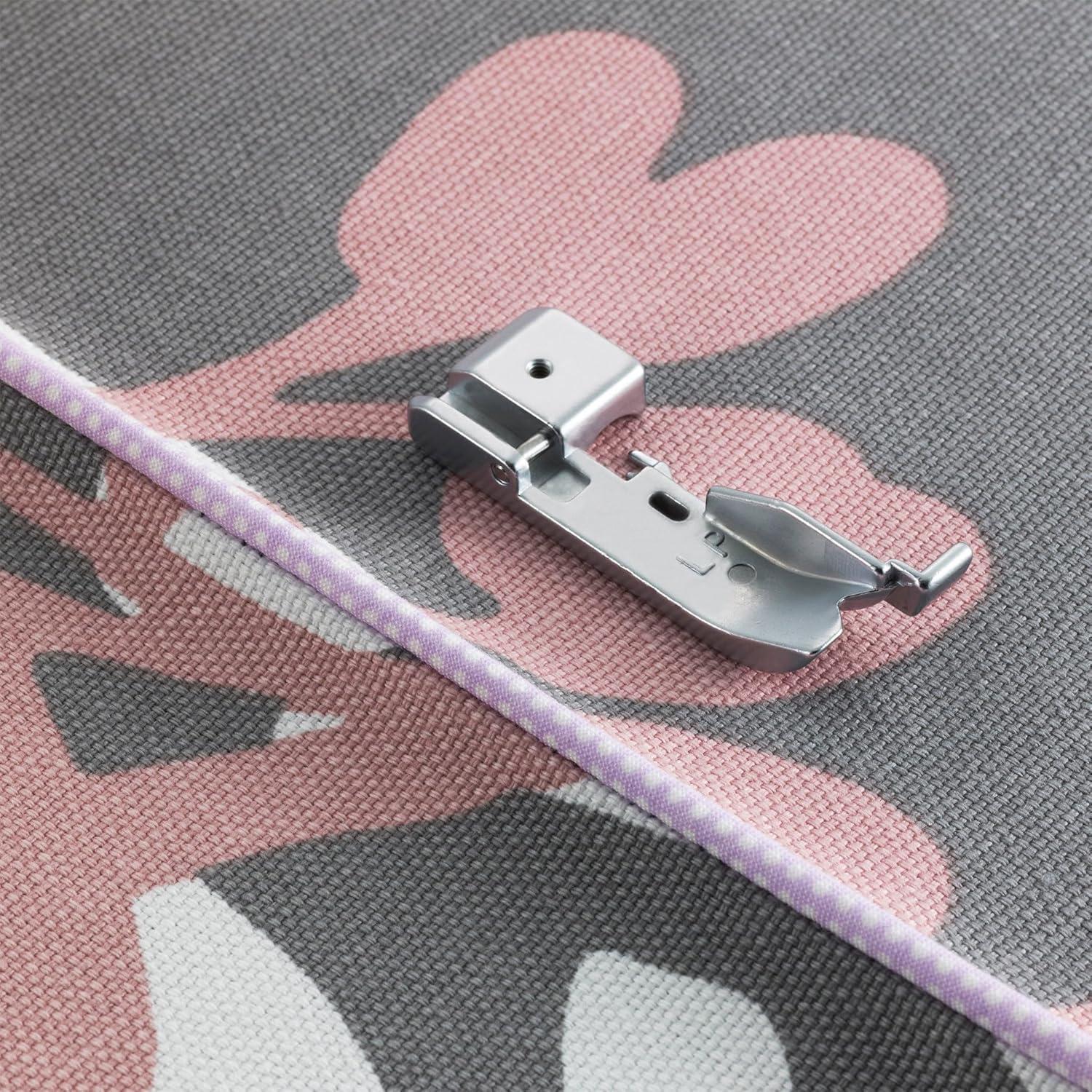 Pie de Piping SA210 Brother para Coser - Plata