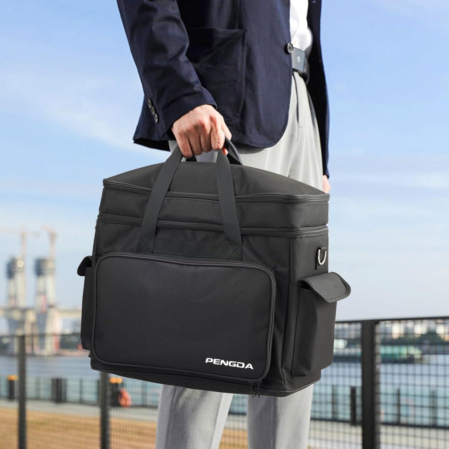 Funda de Máquina de Coser PENGDA 2 Capas con Correa Ajustable