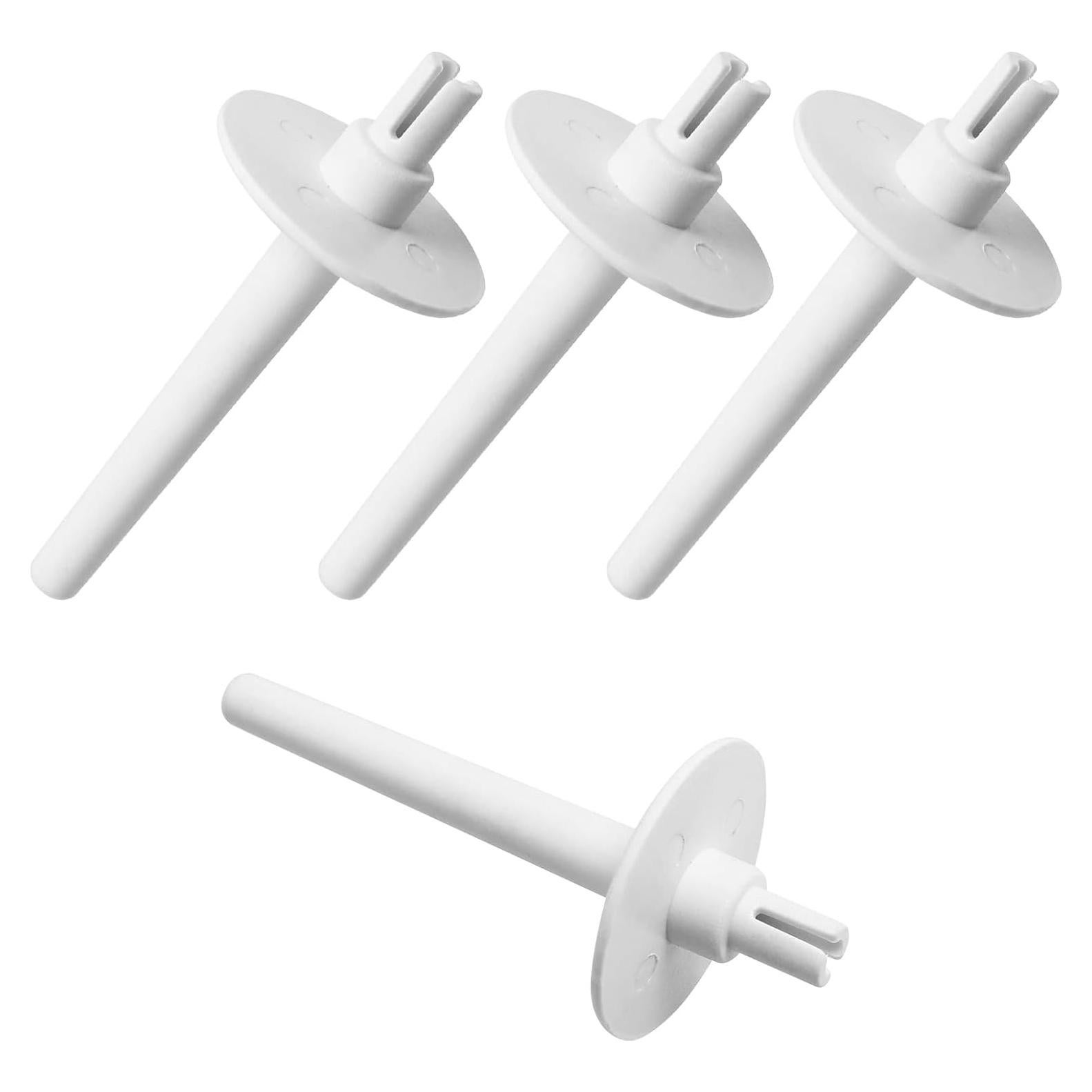 4 Piezas Accesorios Máquina de Coser Brother Plástico Blanco