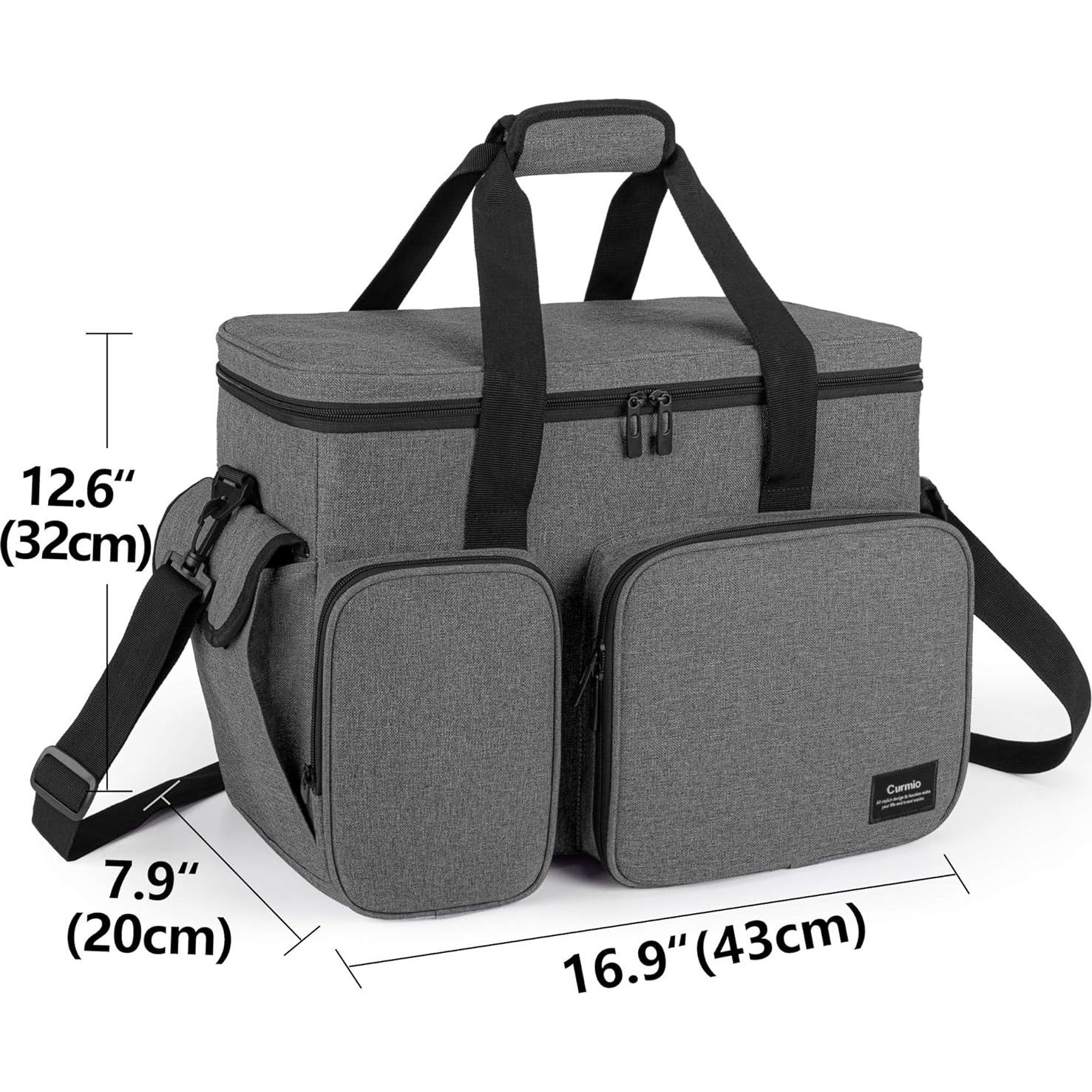 Funda para Máquina de Coser CURMIO Gris Universal 42.7x20.1x32cm