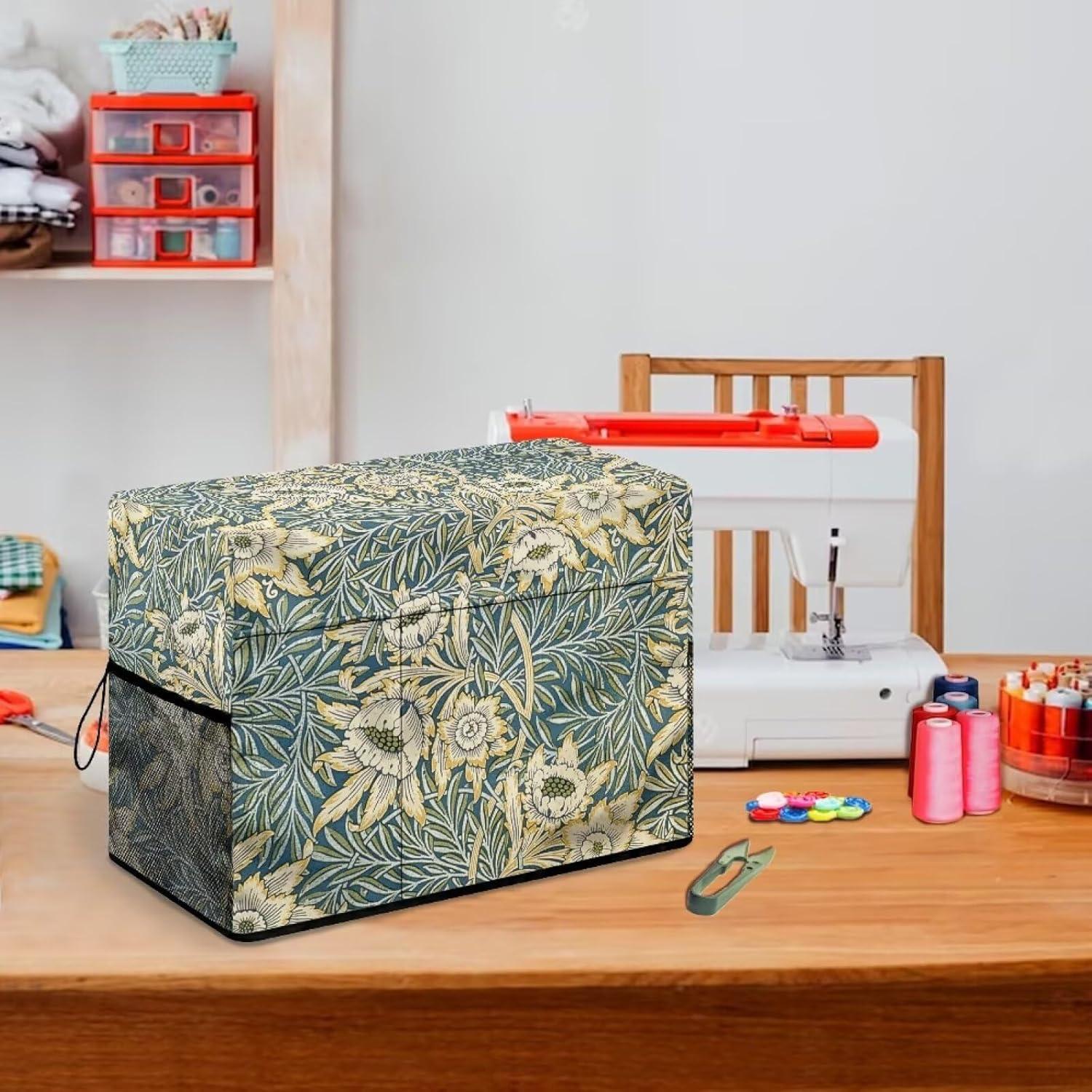 Cubierta Protectora para Máquina de Coser ZCFYGDX con Bolsillos