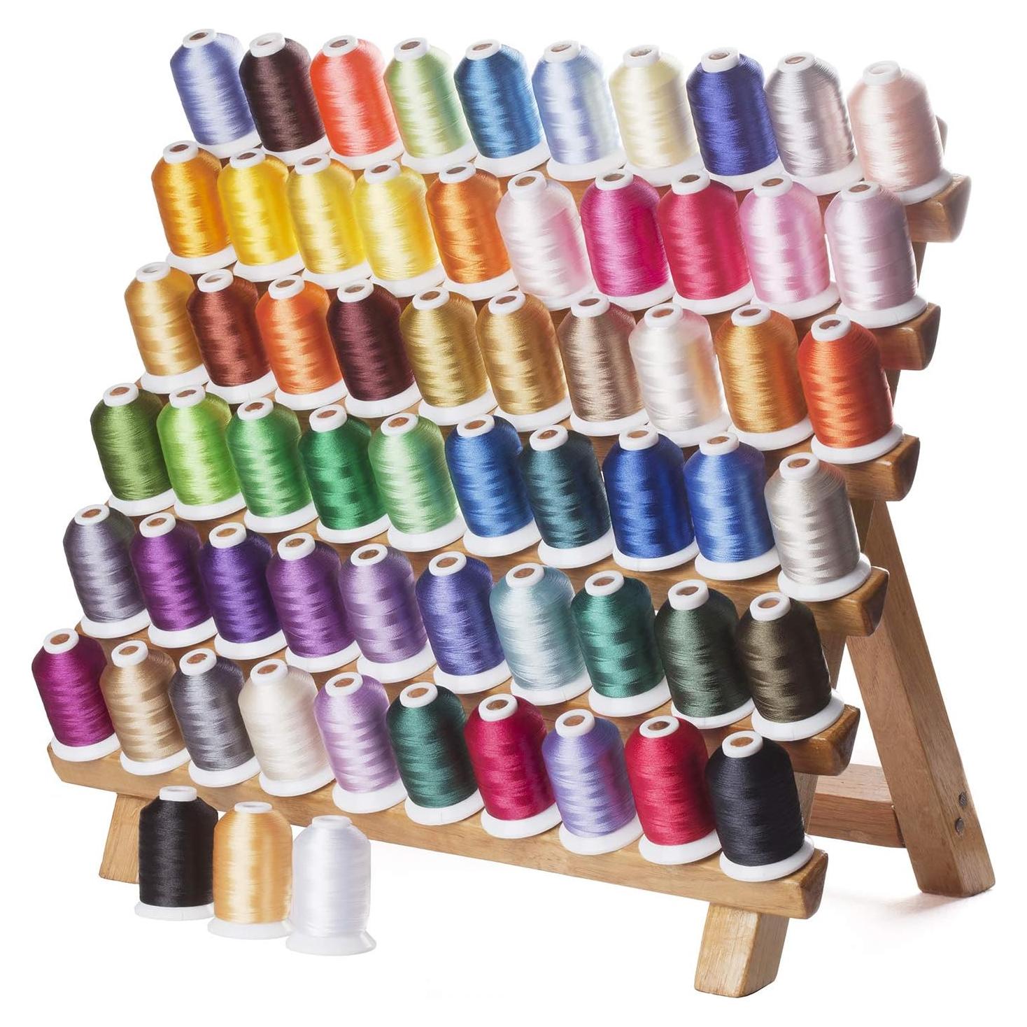 Hilo de Bordado Poliester Simthread 63 Colores 1000M