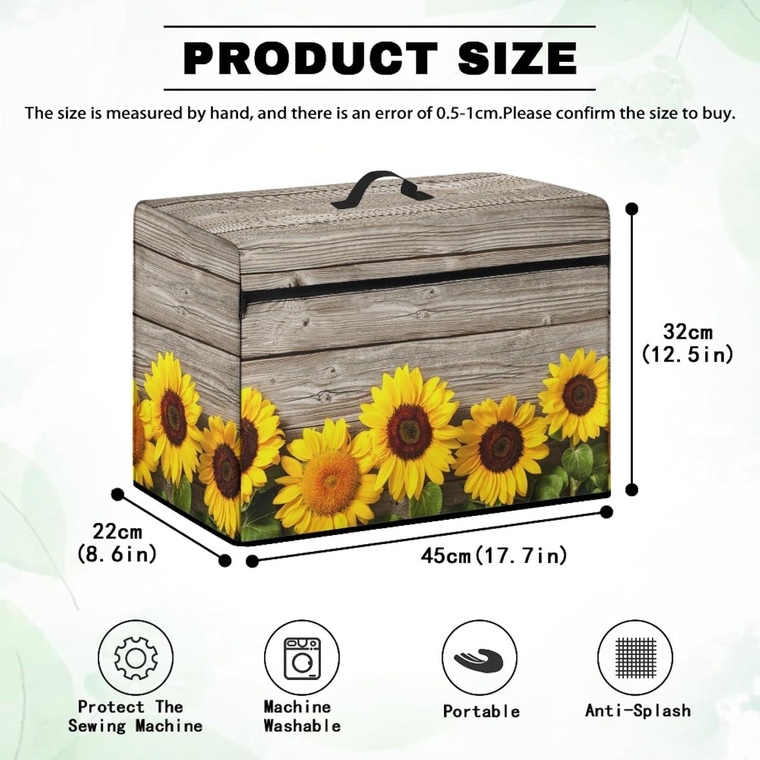 Cubierta de Polvo Acolchada Kathyboom para Máquina de Coser