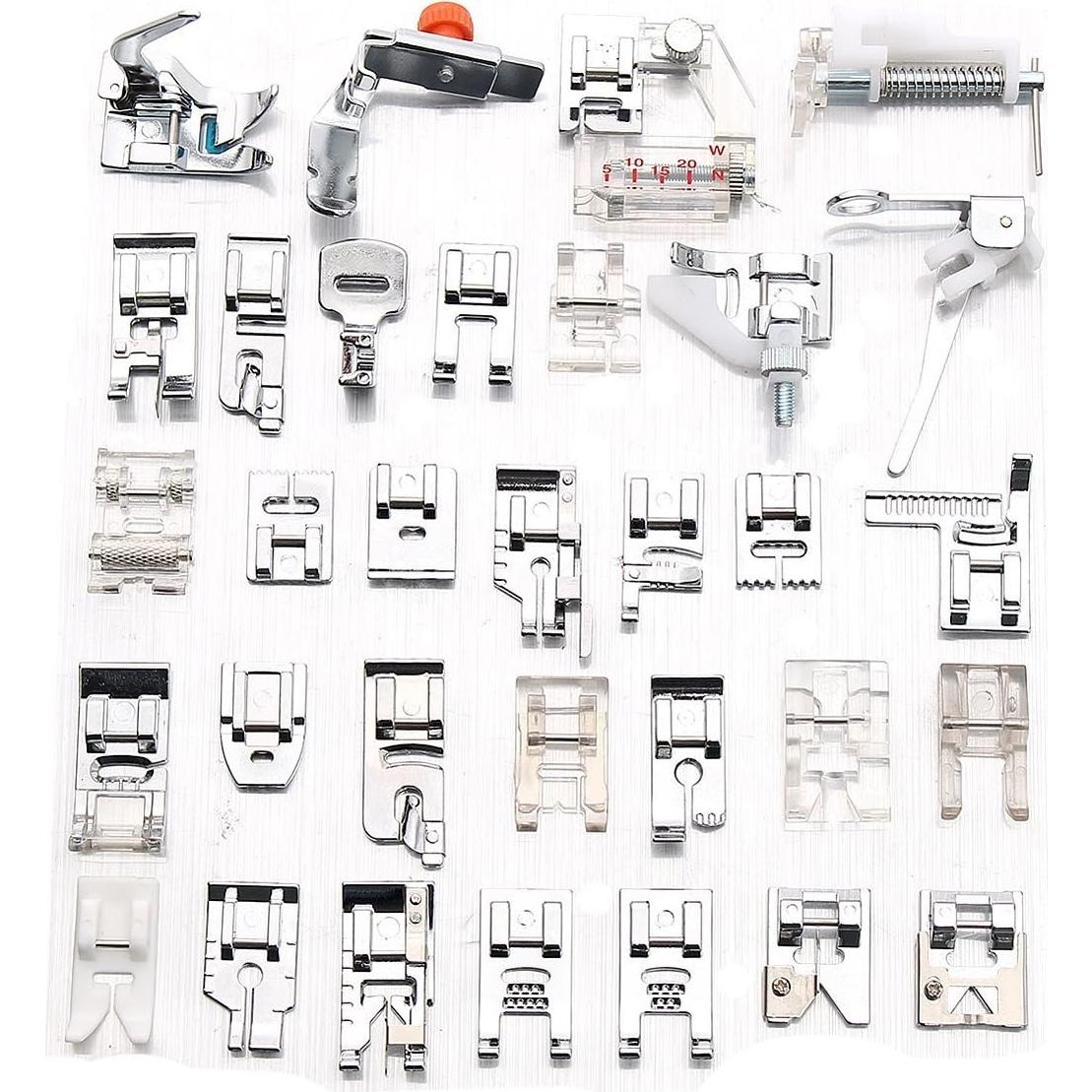 Juego de 52 Piezas de Patas de Prensatelas YEQIN para Coser
