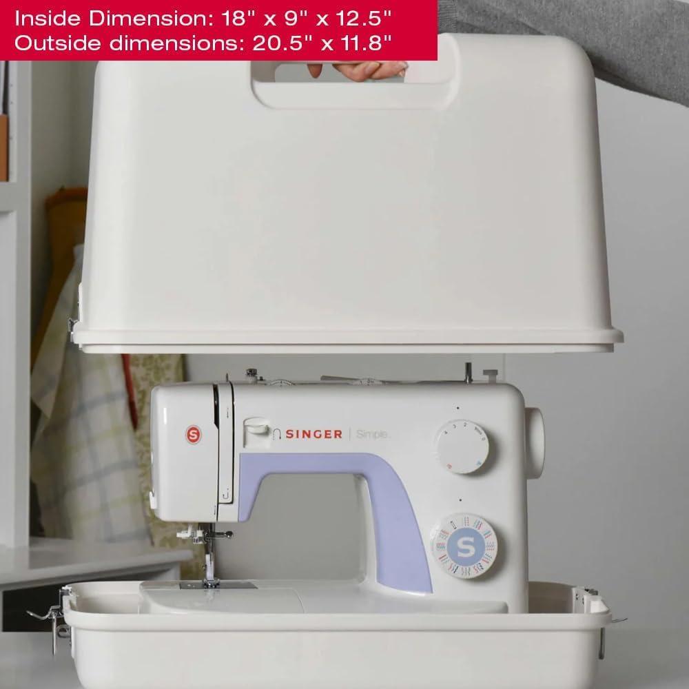 Funda Dura Universal SINGER para Máquina de Coser 51x28x32cm