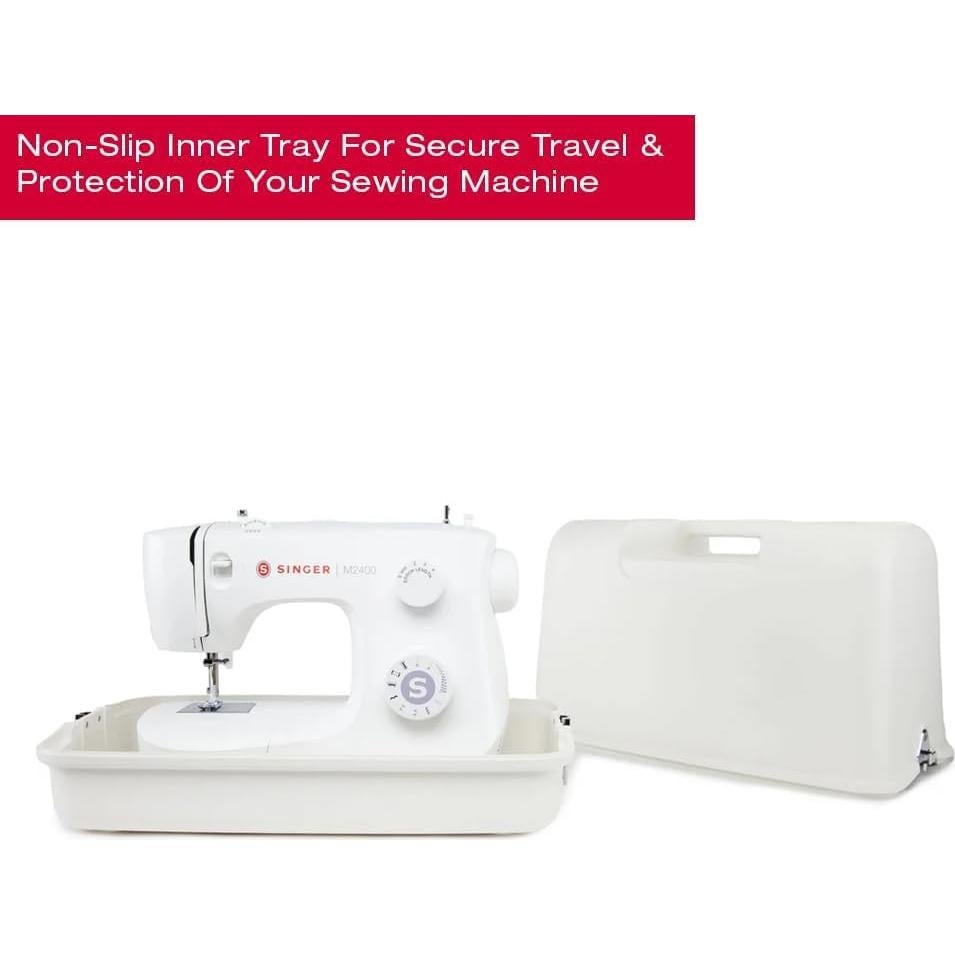 Funda Dura Universal SINGER para Máquina de Coser 51x28x32cm