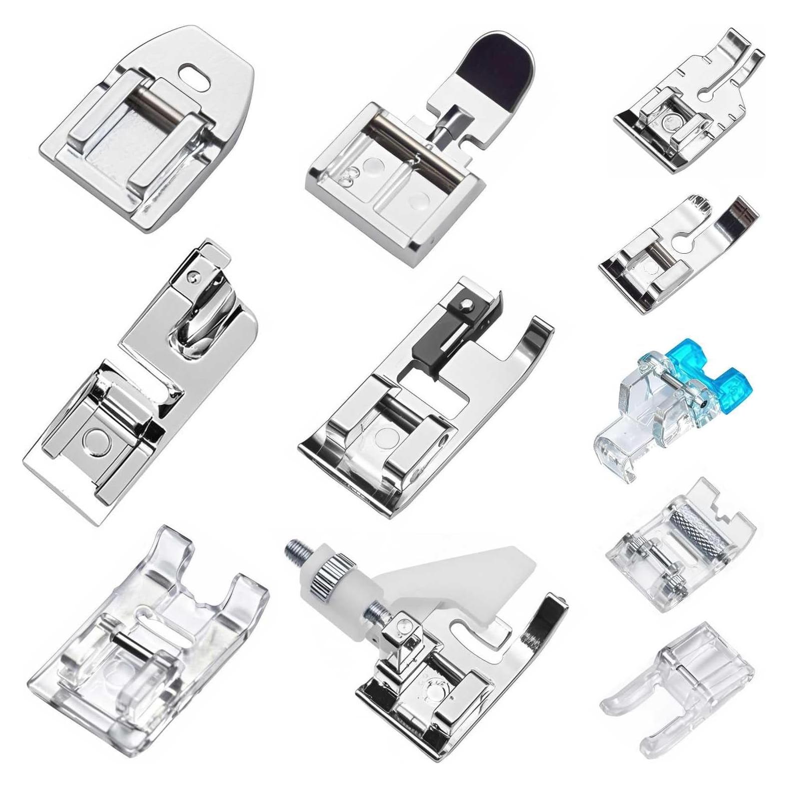 Kit de 11 Piezas de Patas de Prensatelas Qeykizy para Coser