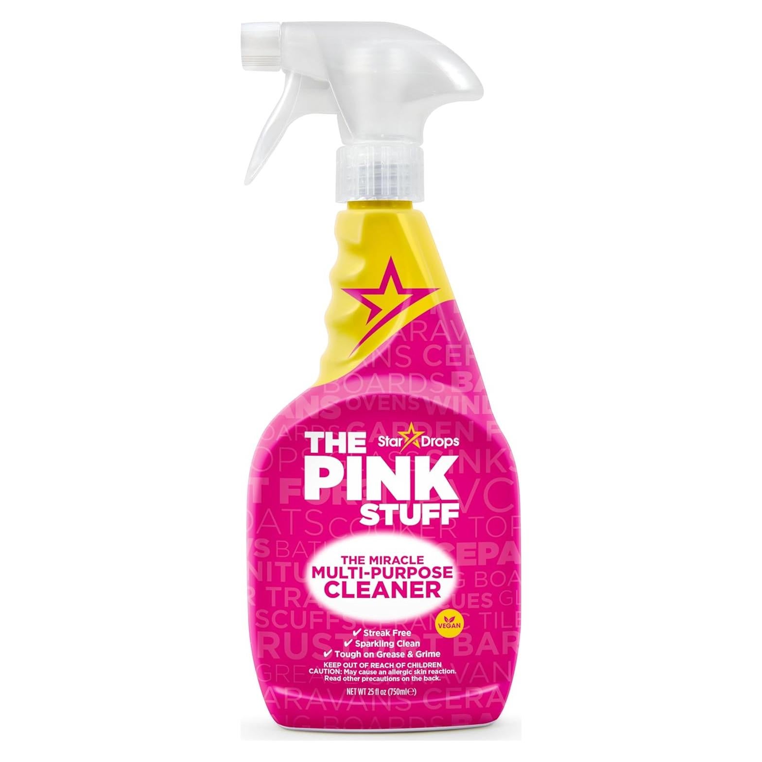 Limpiador Multiusos El Pink Stuff 739 ml - Elimina Grasa y Manchas