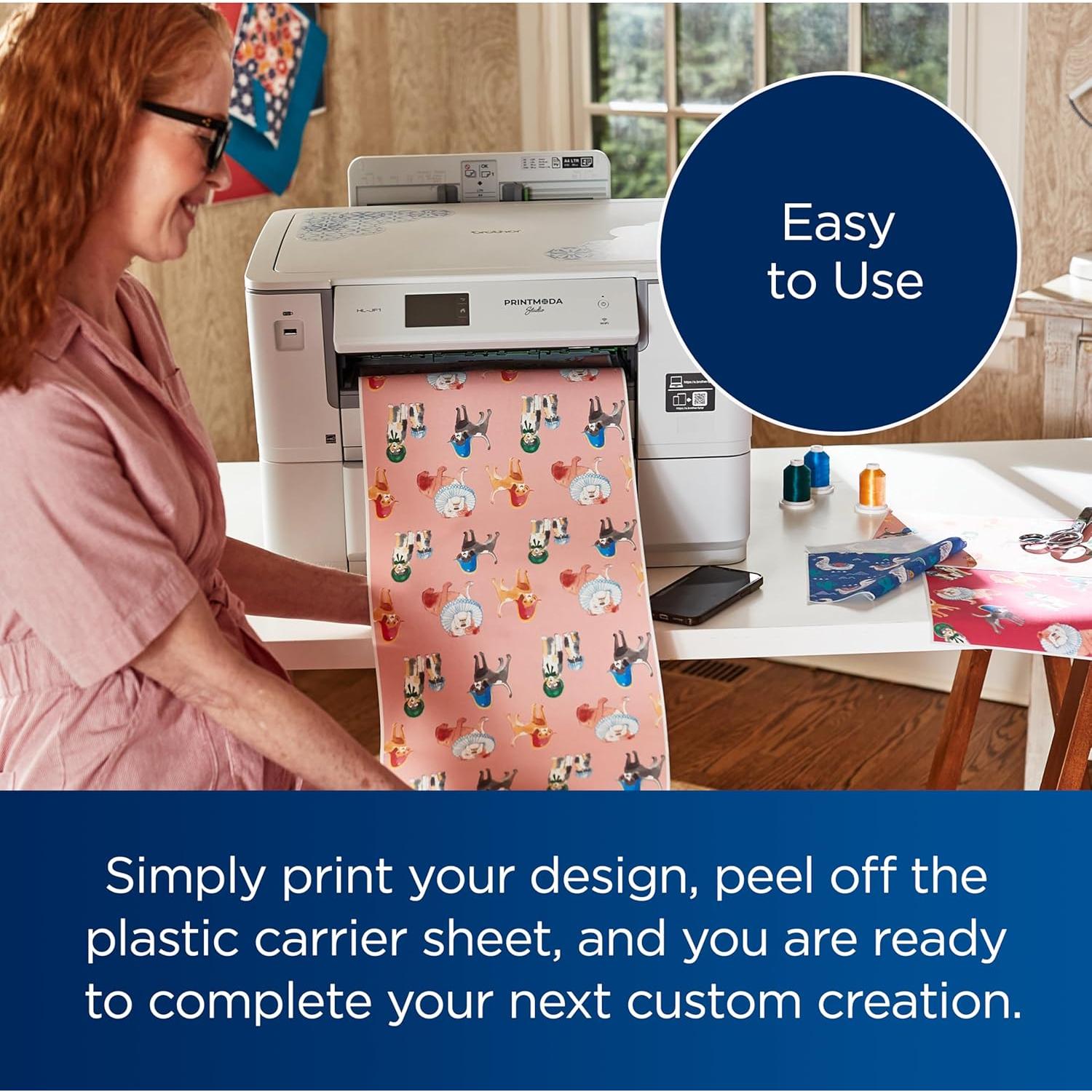 Rollo de Algodón Imprimible Brother PACB01 29.5 cm x 4.9 m