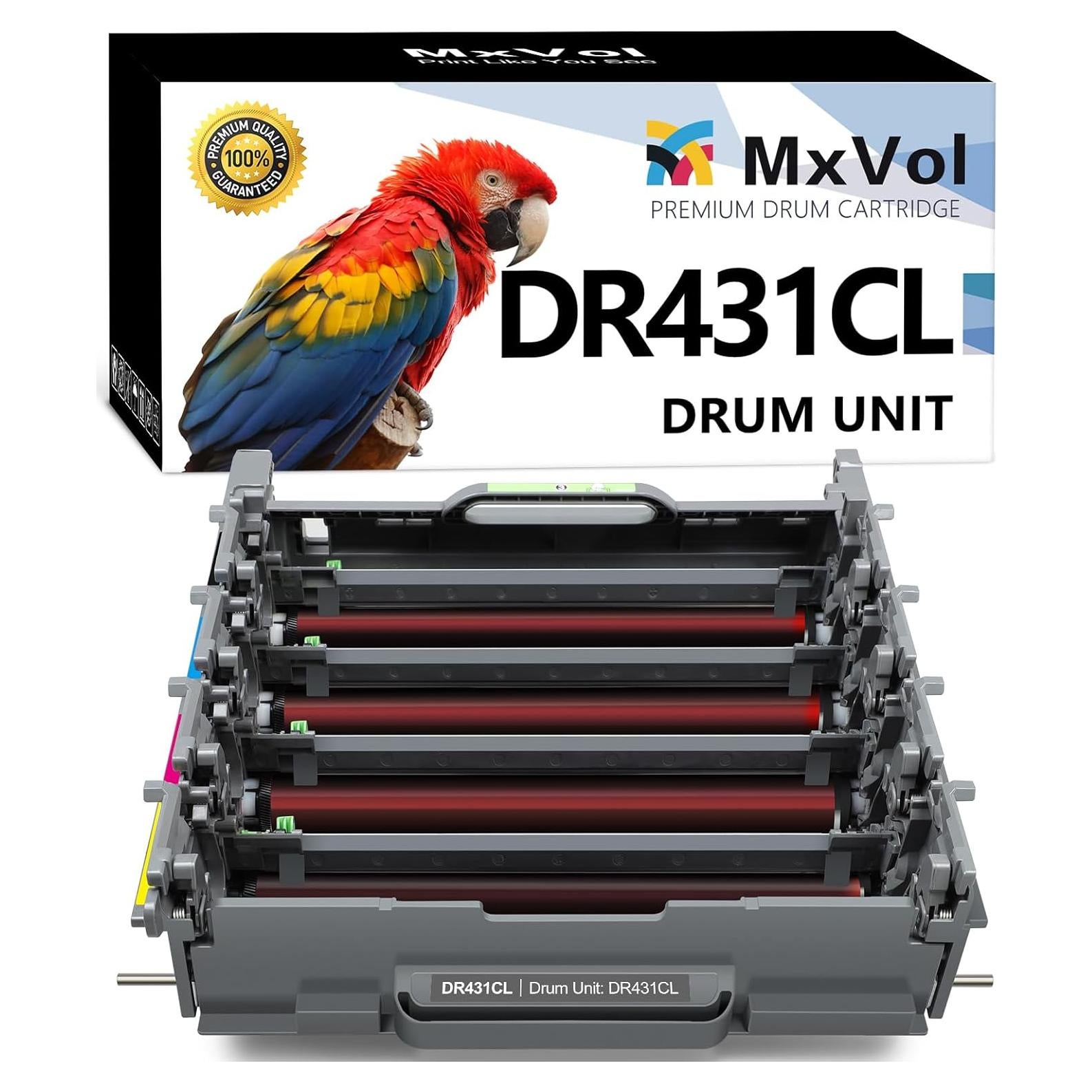 Unidad de Tambor MxVol DR431CL para Impresoras Brother - 30000 Páginas