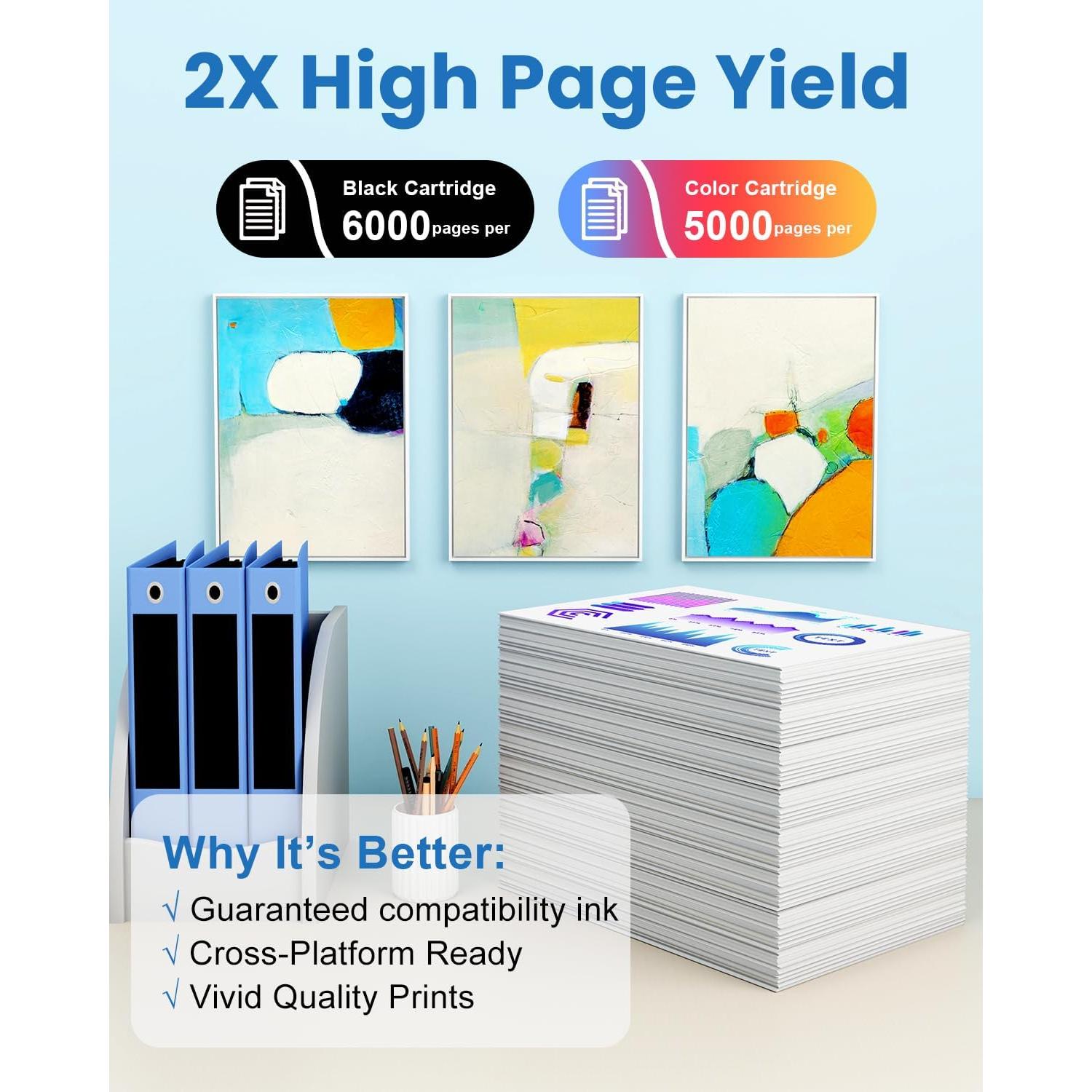 Cartuchos de tinta LC406XL Brother - 5 Pack (Negro/Cian/Magenta/Amarillo)