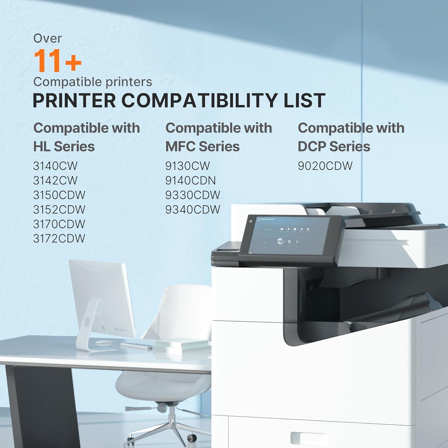 Cartuchos de Tóner E-Z Ink TN221 TN225 Compatibles 5 Pzs