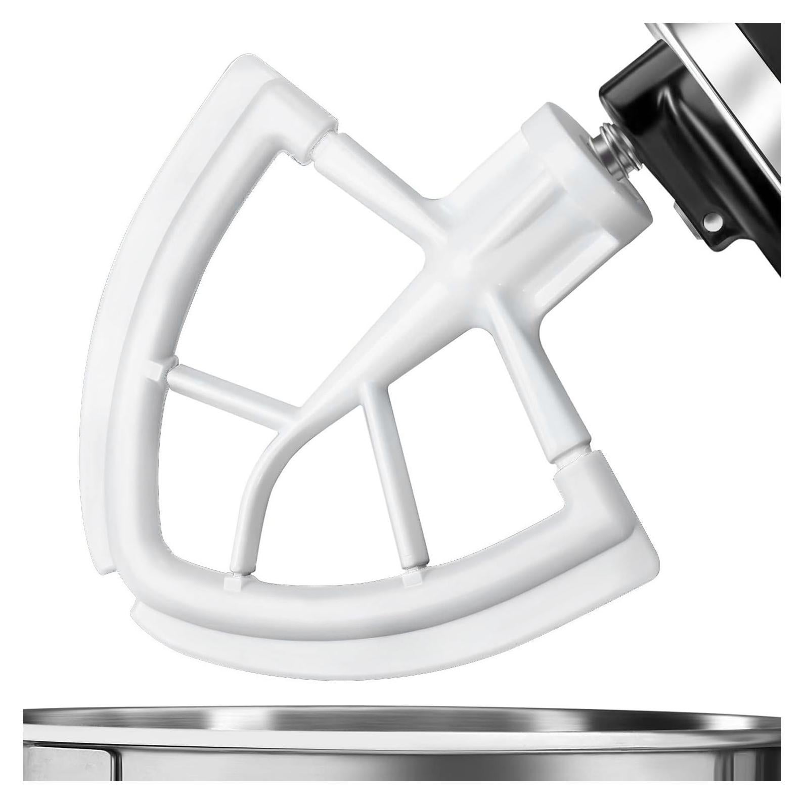 Batidor Flexible FOSOFAN para KitchenAid 4.5-5 Qt Blanco