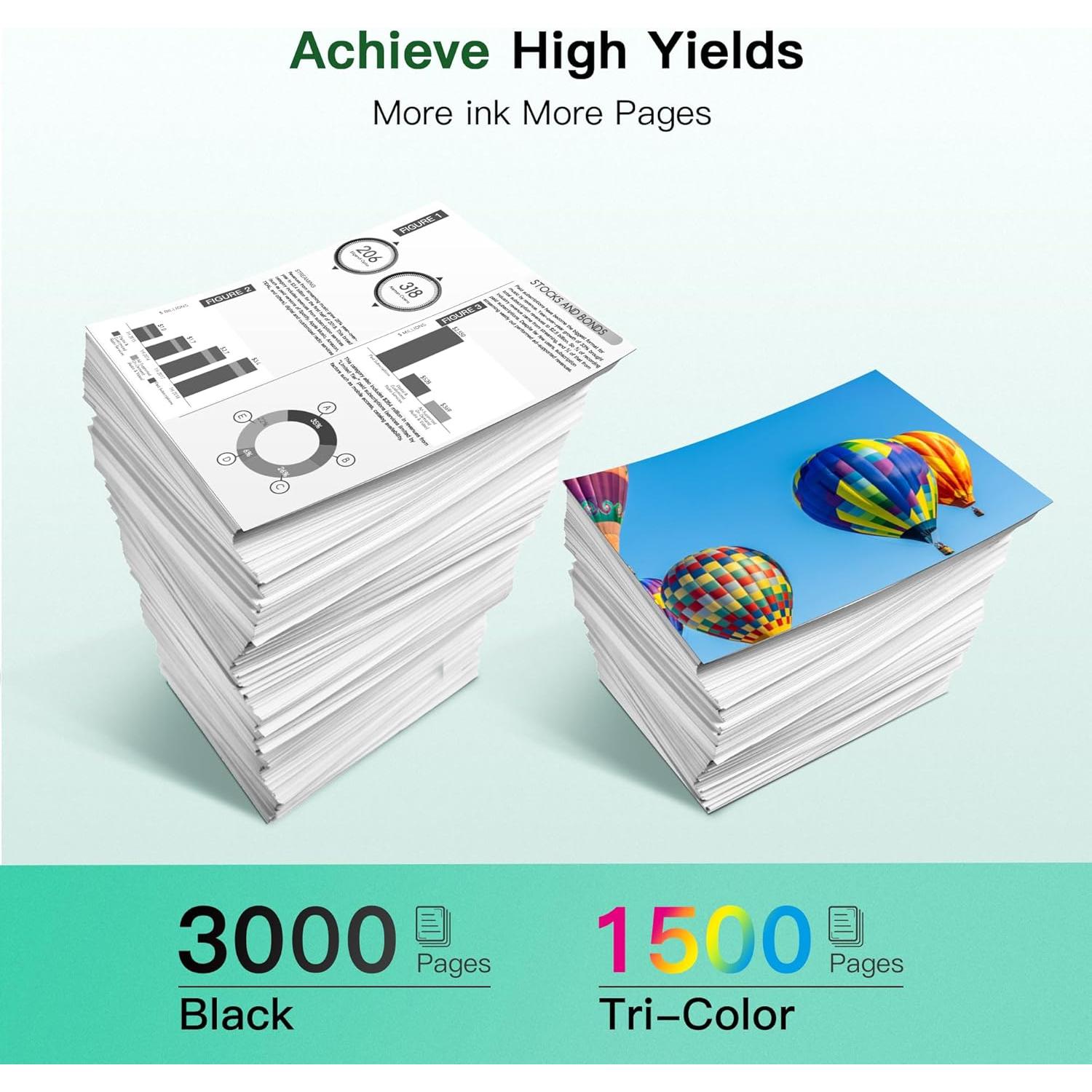 Cartuchos de tinta LC406 Acaves para impresora Brother - 4 unidades