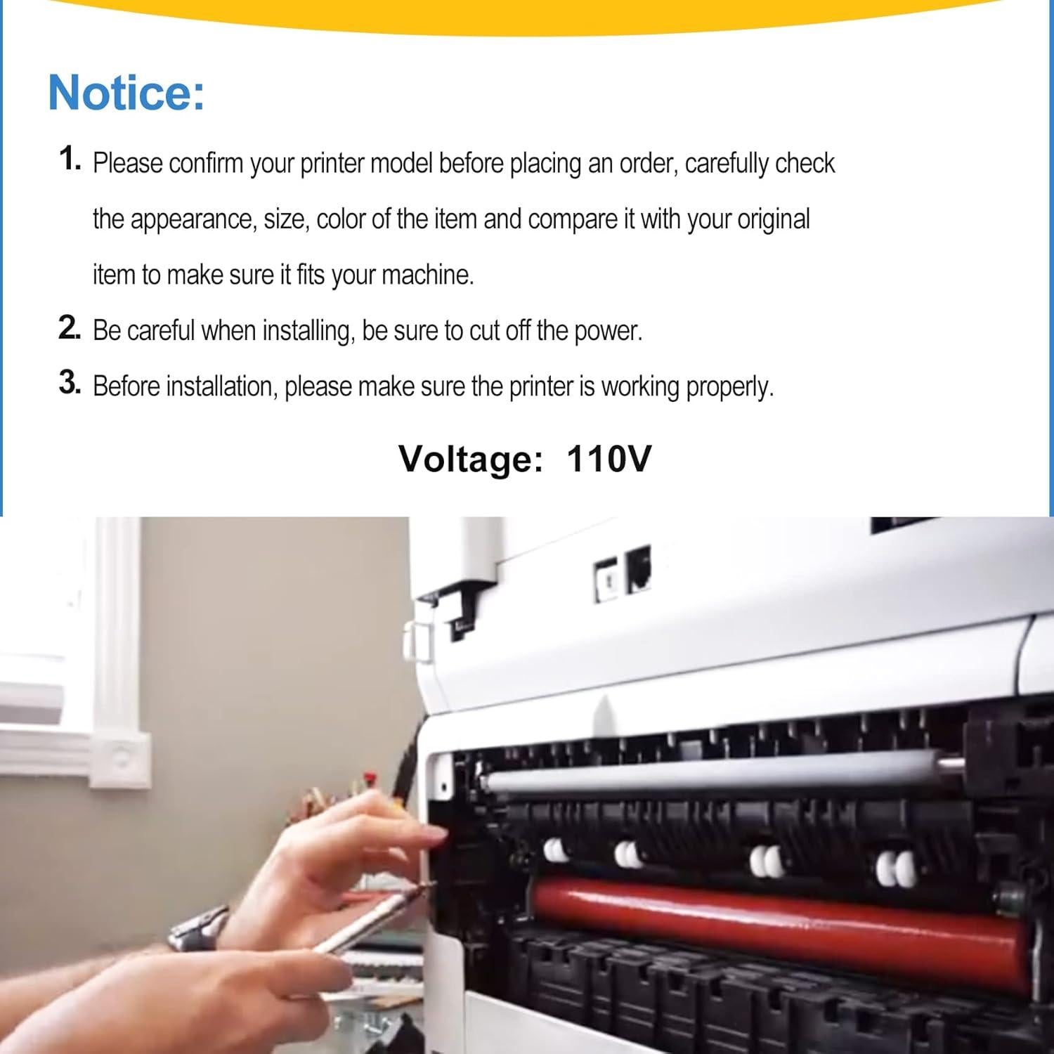 Unidad de Fusión Nexjy D00C54001 115V Compatible Brother
