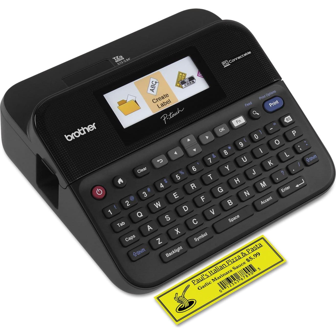 Brother P-touch PT-D600VP Fabricante de Etiquetas Conectable