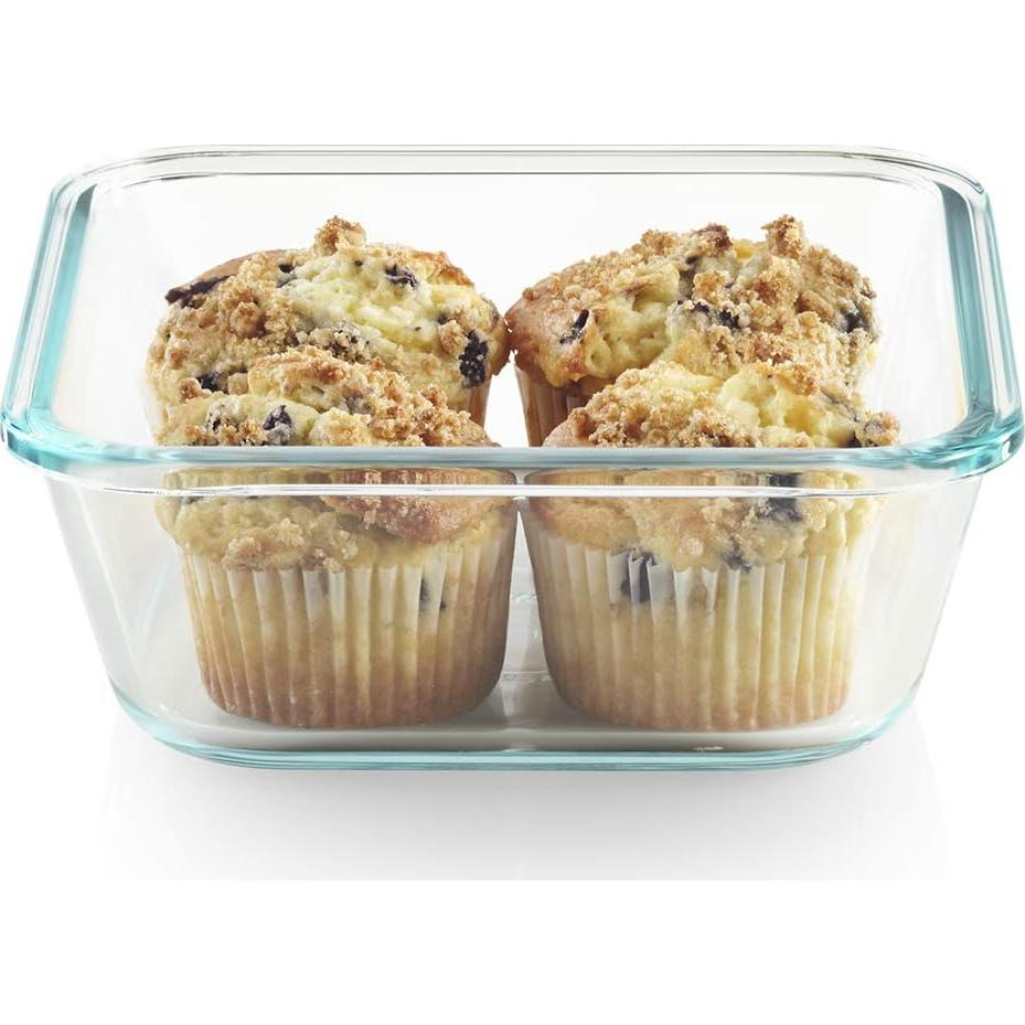 Conjunto de Contenedores de Almacenamiento Snapware 4 Piezas Vidrio