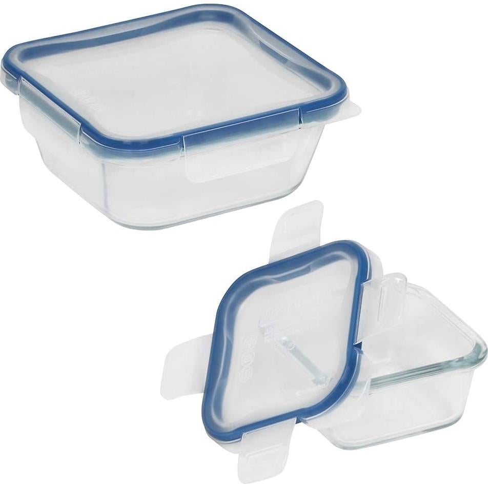 Conjunto de Contenedores de Almacenamiento Snapware 4 Piezas Vidrio