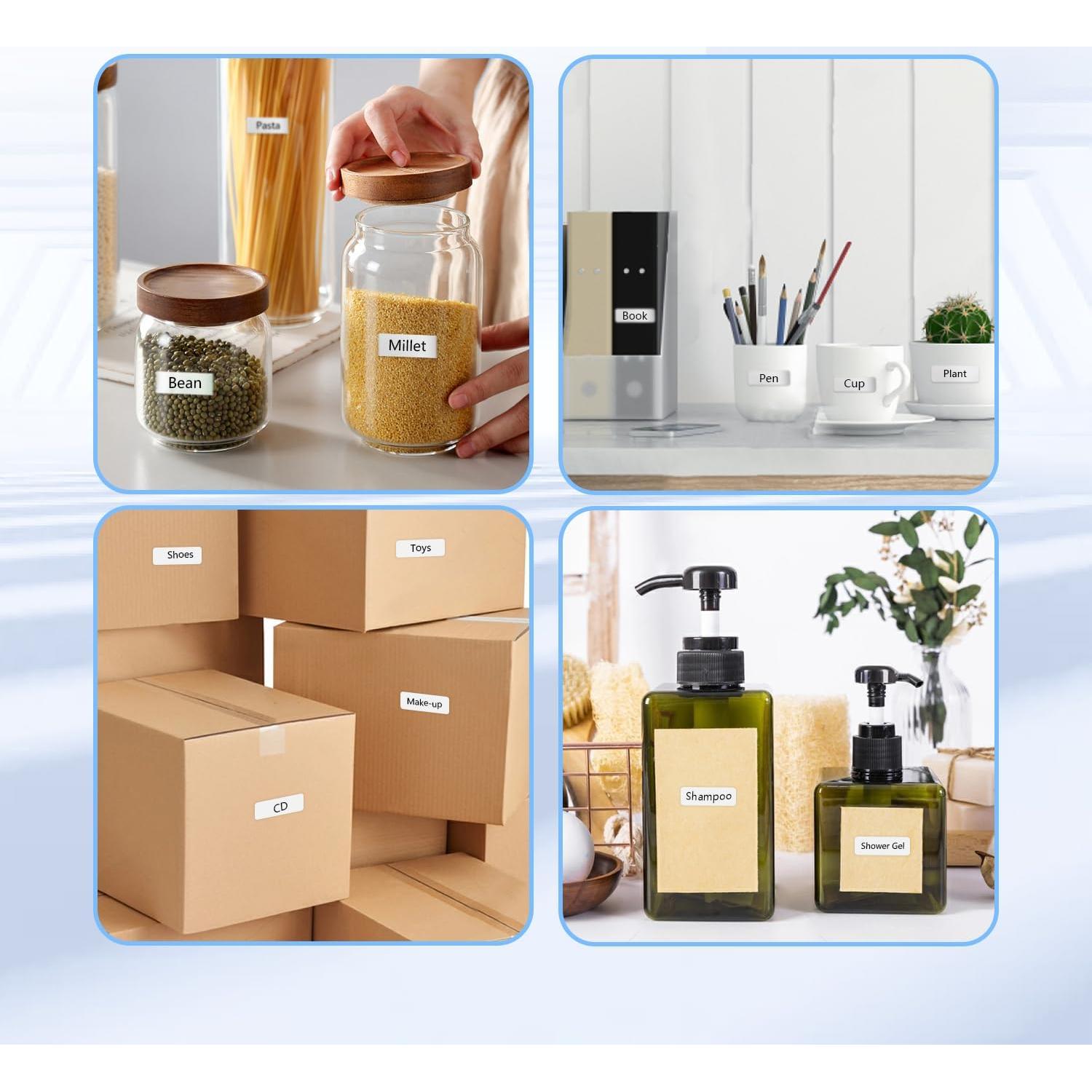 Paquete de 3 cintas de etiquetadora Brother TZe-231 12mm blancas