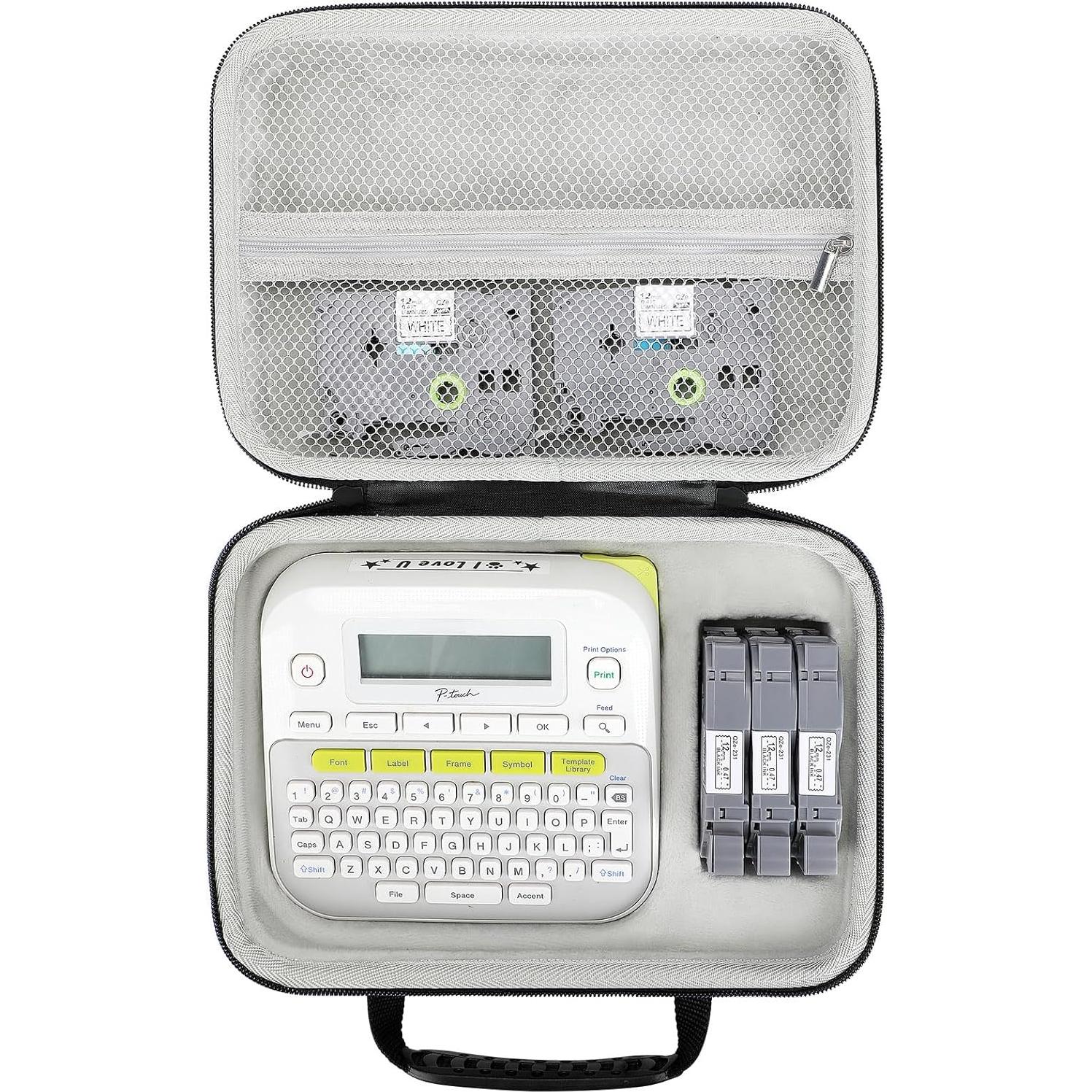 Funda de almacenamiento para etiquetadora Brother P-Touch D210/D220