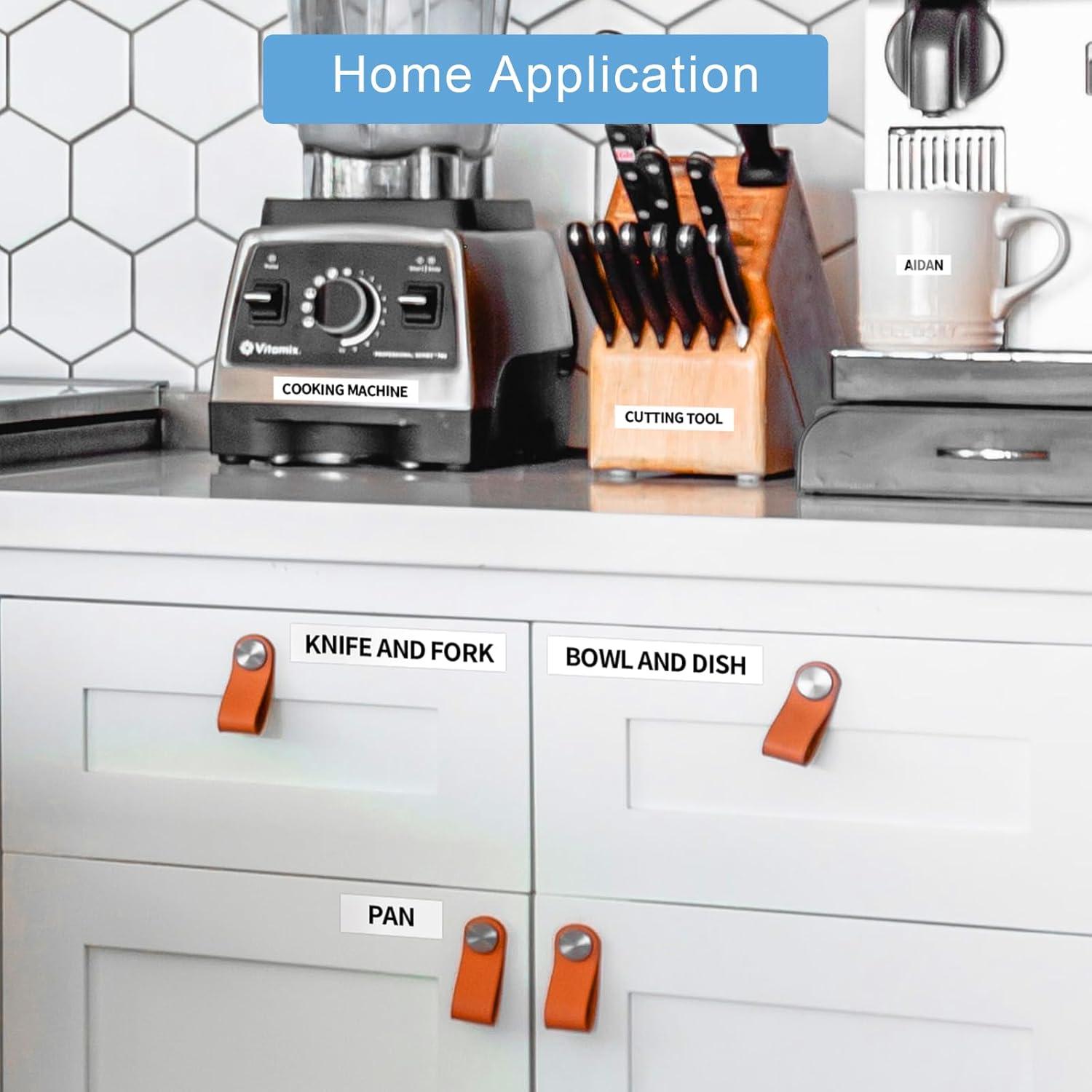 Cinta Laminada Blanca Absonic Tze-231 12mm 6-Pack Compatible Brother