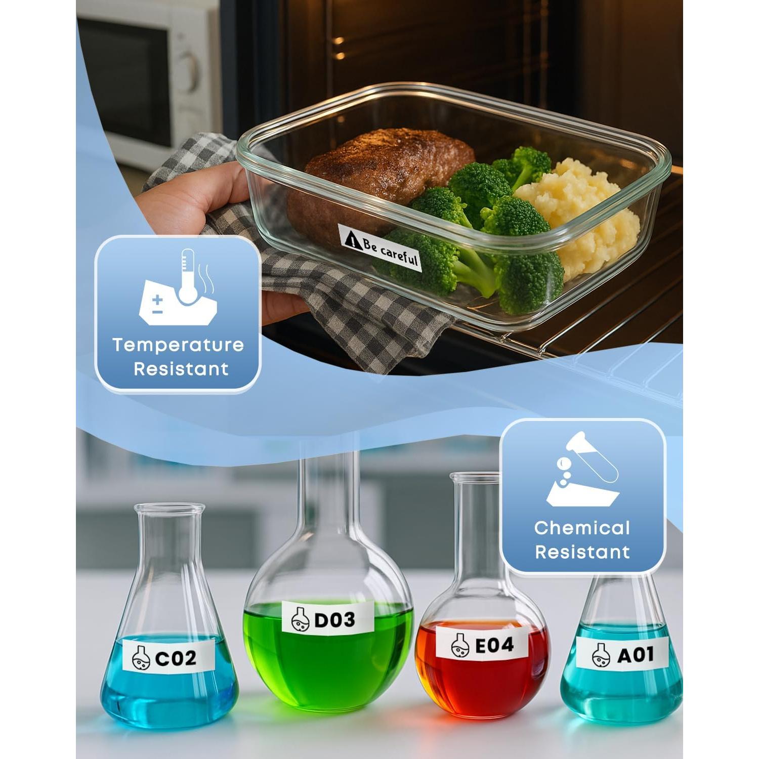 Cinta de Etiqueta Laminada COLORWING TZe-231 12mm 6-Pack