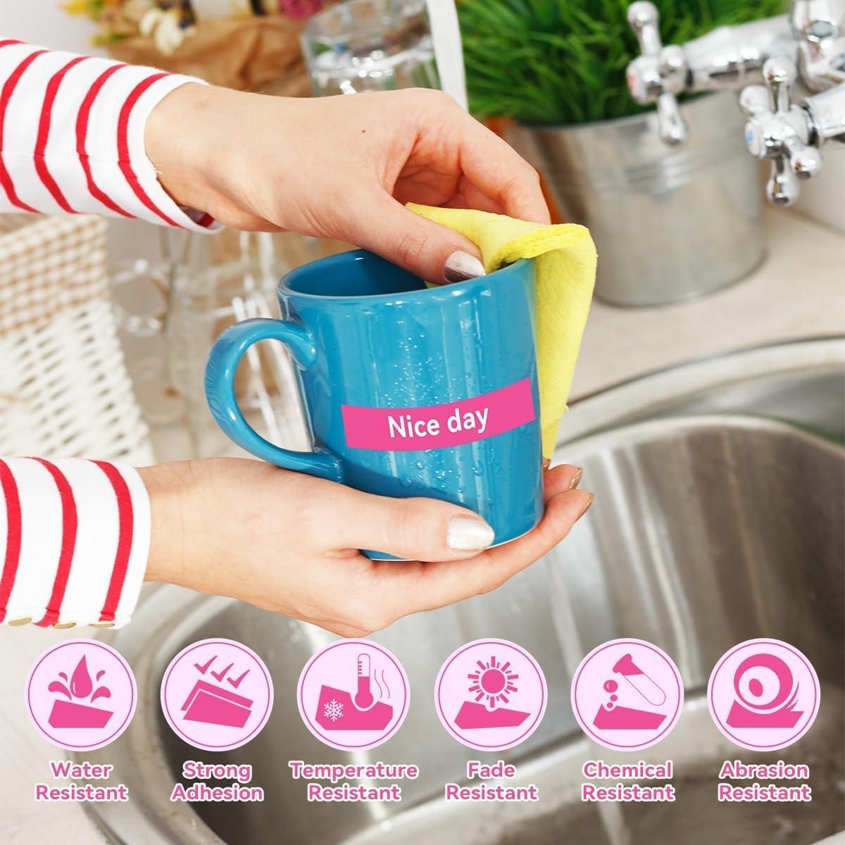 Cintas de Etiquetado Label KINGDOM 12mm para Brother P-Touch