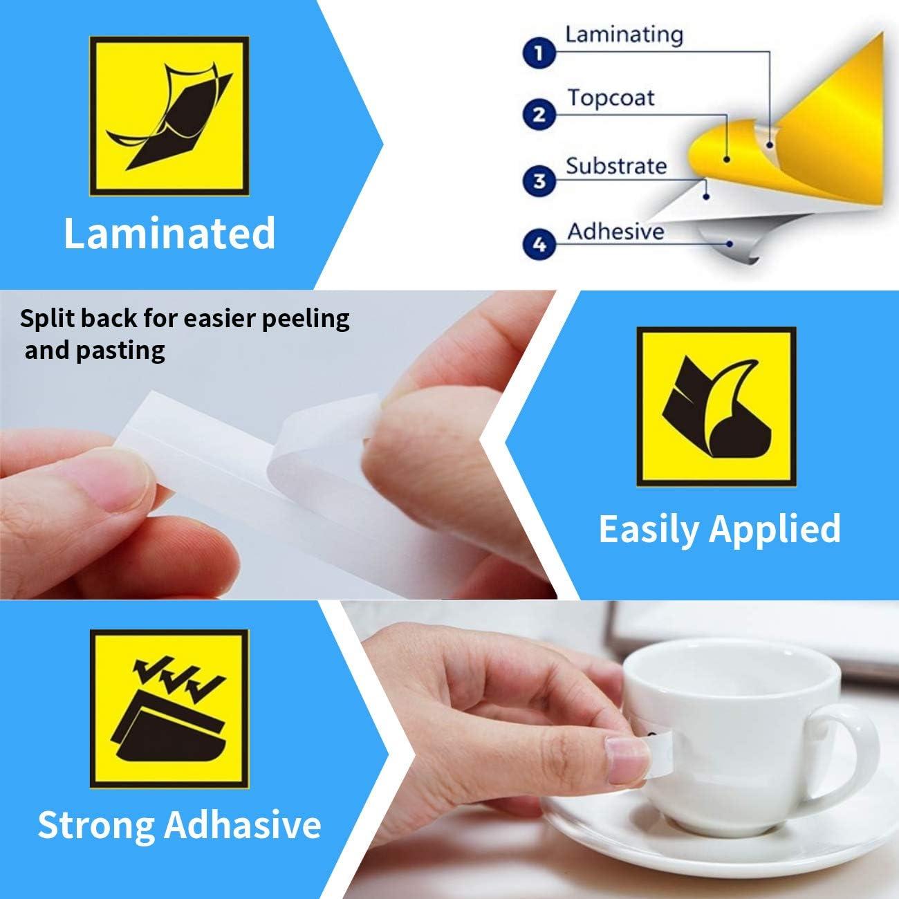 Cinta de Etiqueta Laminada 12mm LabelPros - 8 Colores