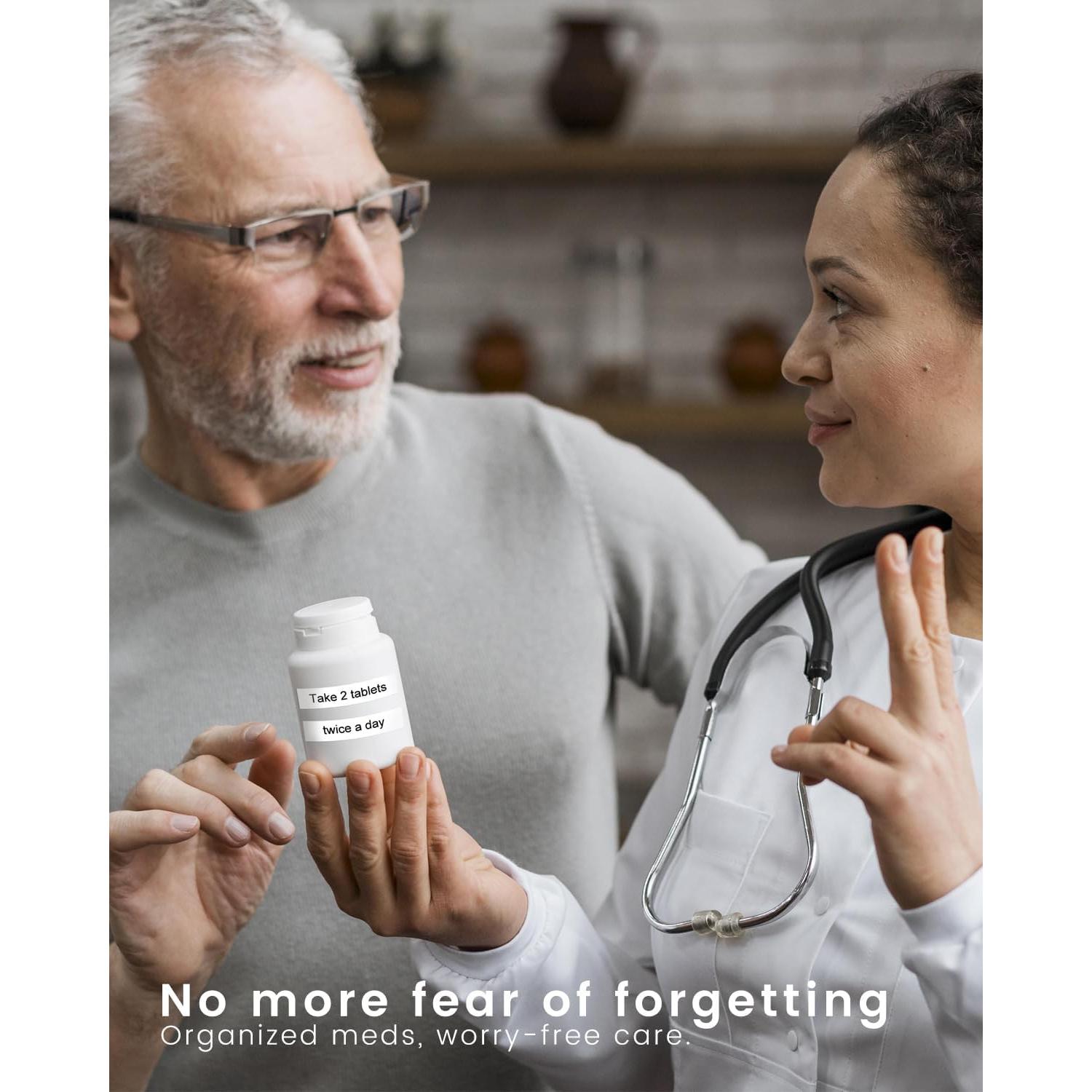 Cinta UNOKA TZe-231 12mm Laminada Blanca Compatible Brother