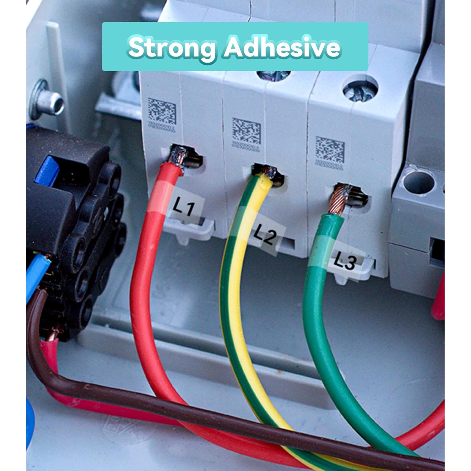 Cinta Etiquetas Transparente EazeID M-K131 12mm Paquete 4