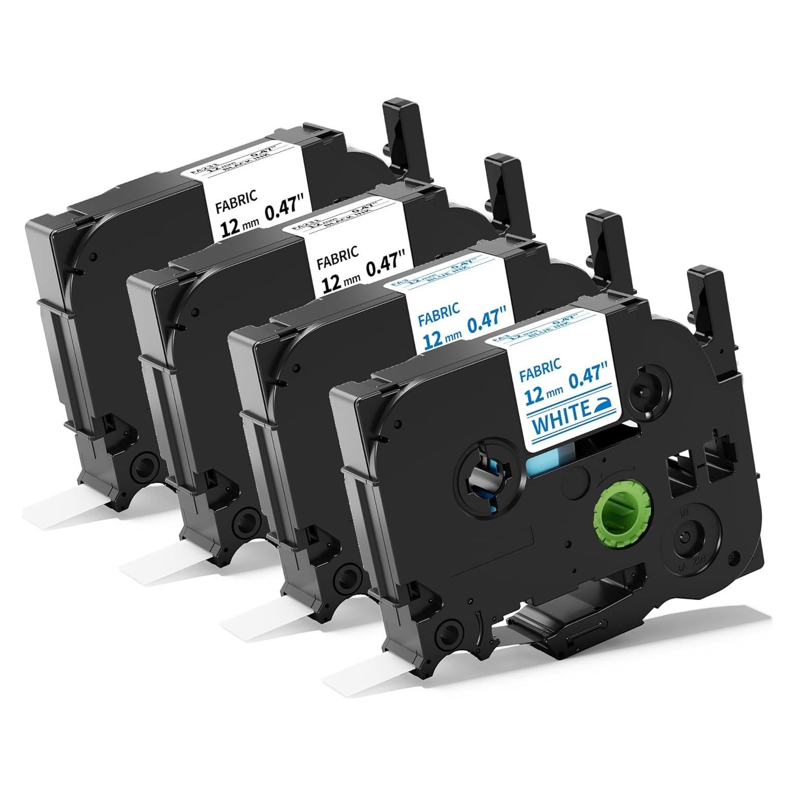 Cinta de Etiqueta de Tela Plancha Brother TZe-FA231/FA3 12mm