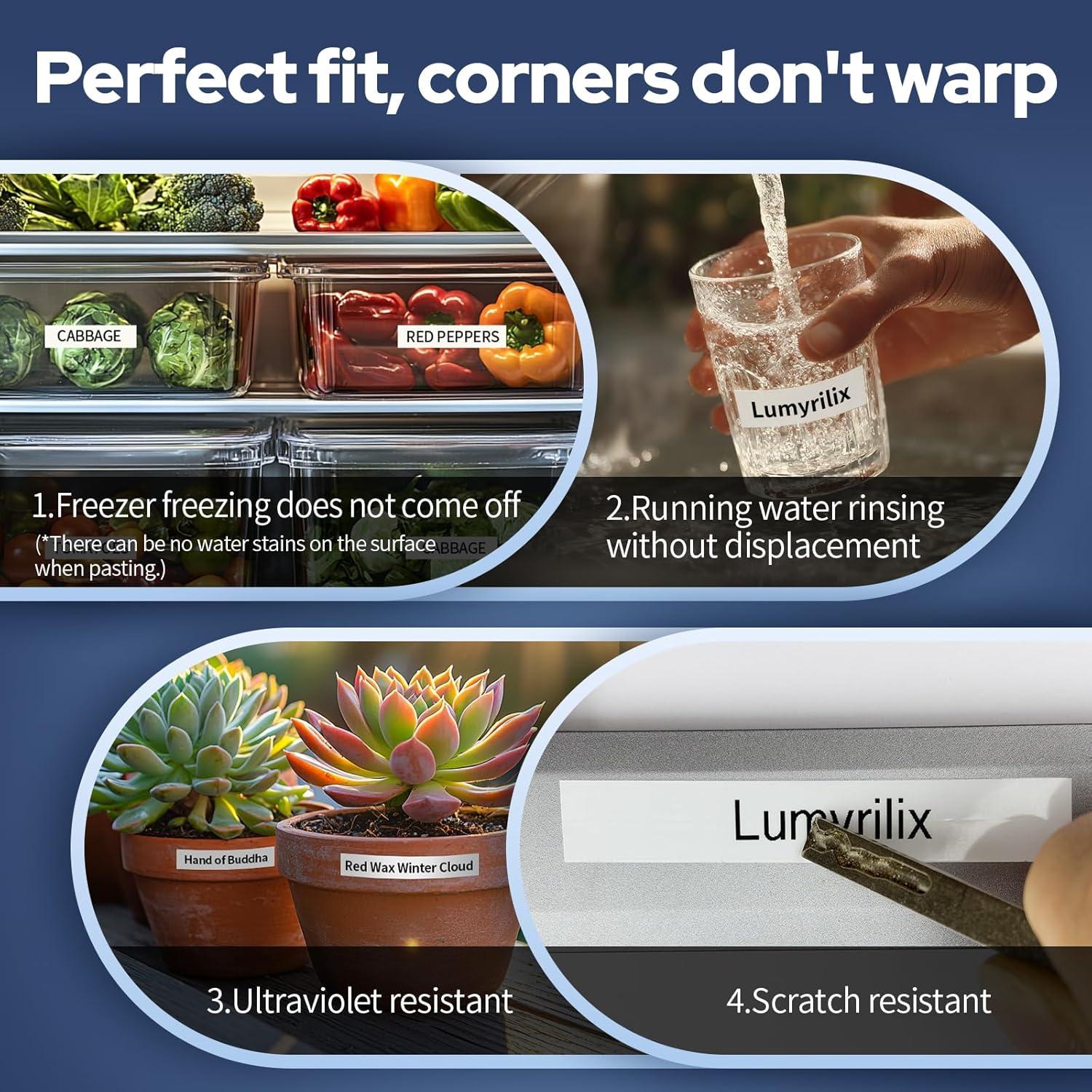 Paquete de 6 cintas TZe-231 Brother 12mm x 8m blancas