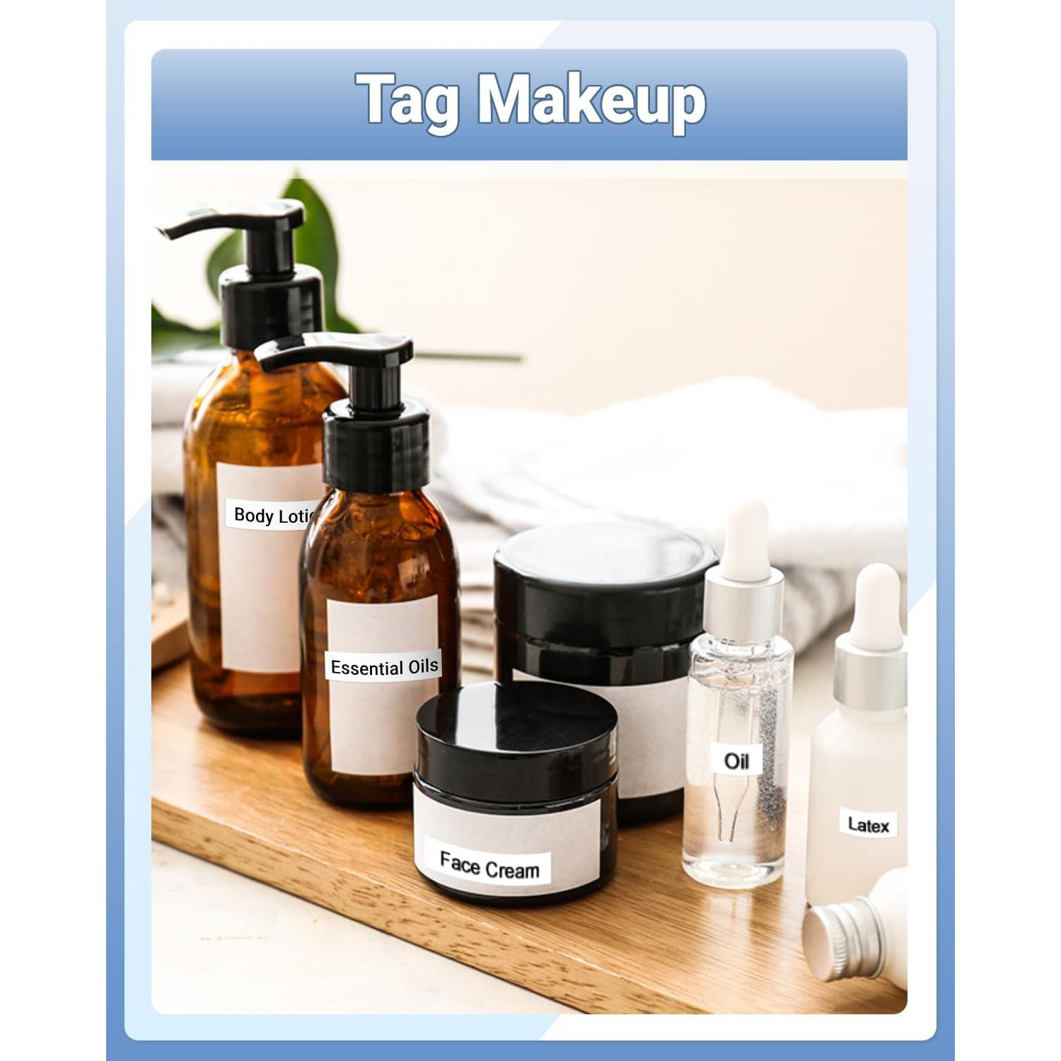 Paquete de 6 Cintas TZ Brother P Touch 12mm Laminadas Colores