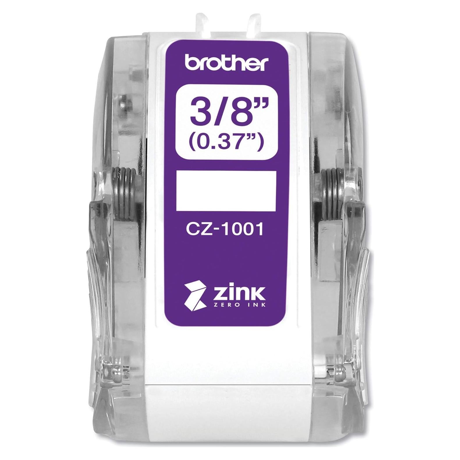 Rollo de Etiquetas Brother CZ-1001 9mm x 5m ZINK Zero Ink