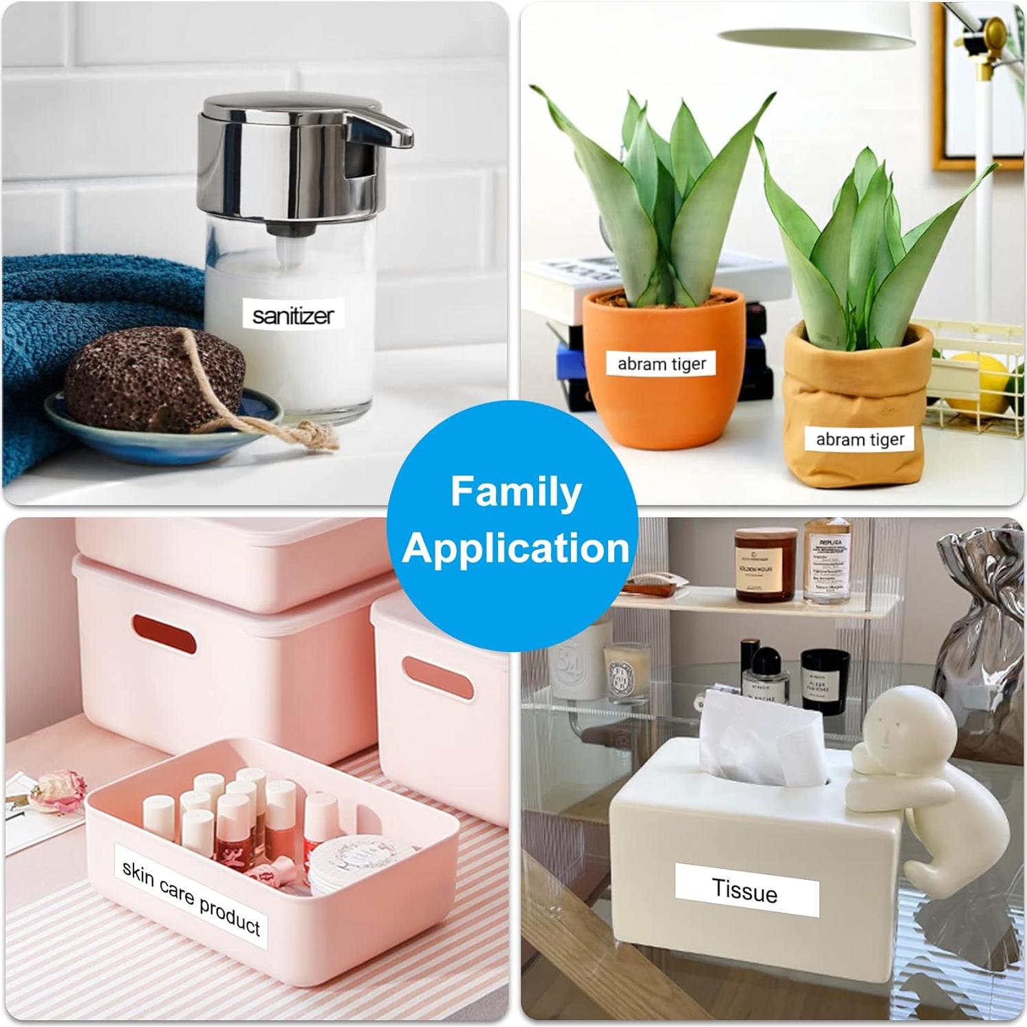 Cinta de Etiquetas Laminada Lonitul TZe-231 12mm 2PK Blanca