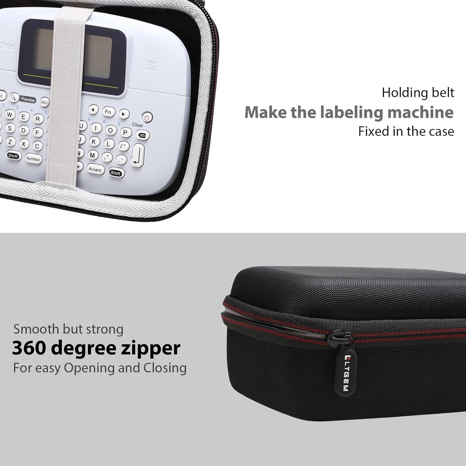 Funda LTGEM para Etiquetadora Brother PT-M95 - Protección Dura