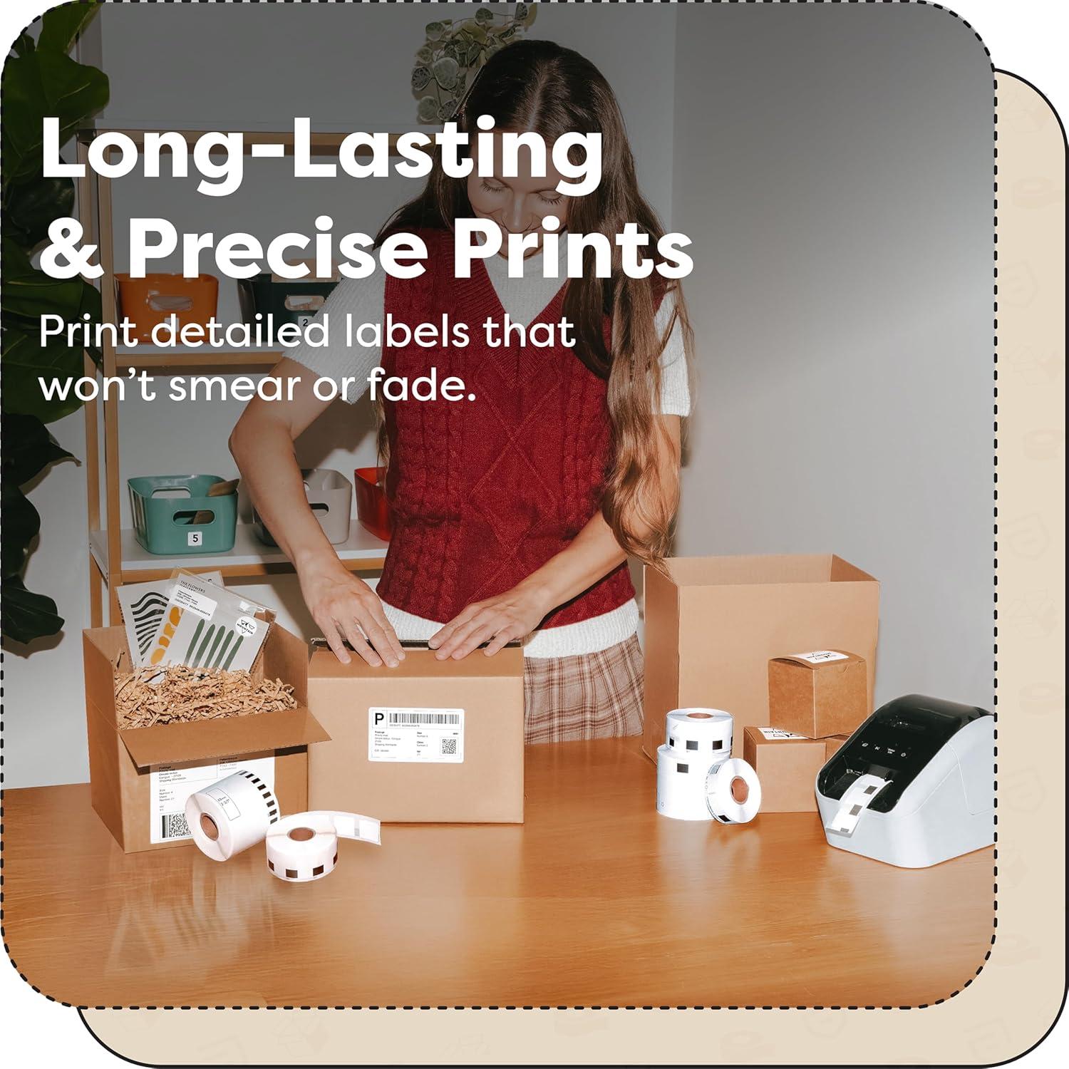 Etiquetas Térmicas Aegis Adhesives DK-1201 27.94x88.9mm 12 Rollos