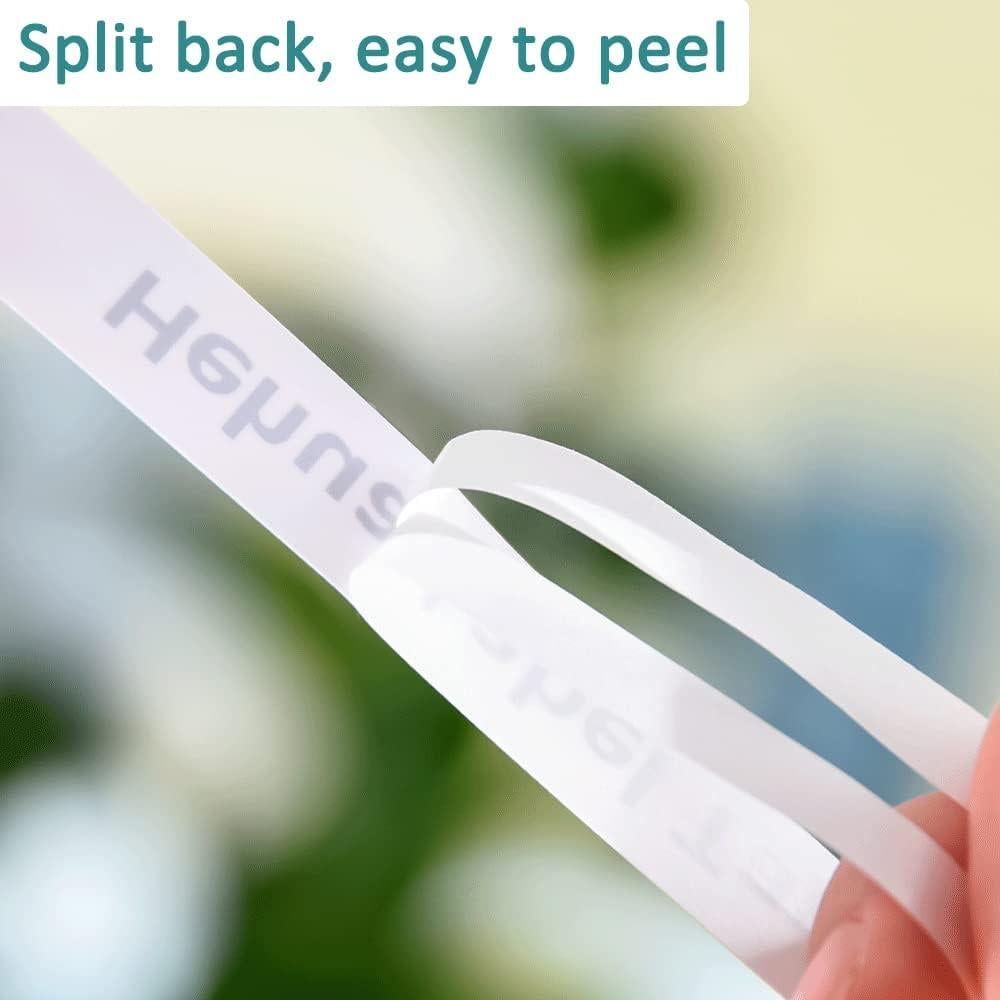 Cinta de Etiquetado Hehua TZe221 6 Paquetes 9mm Negro sobre Blanco