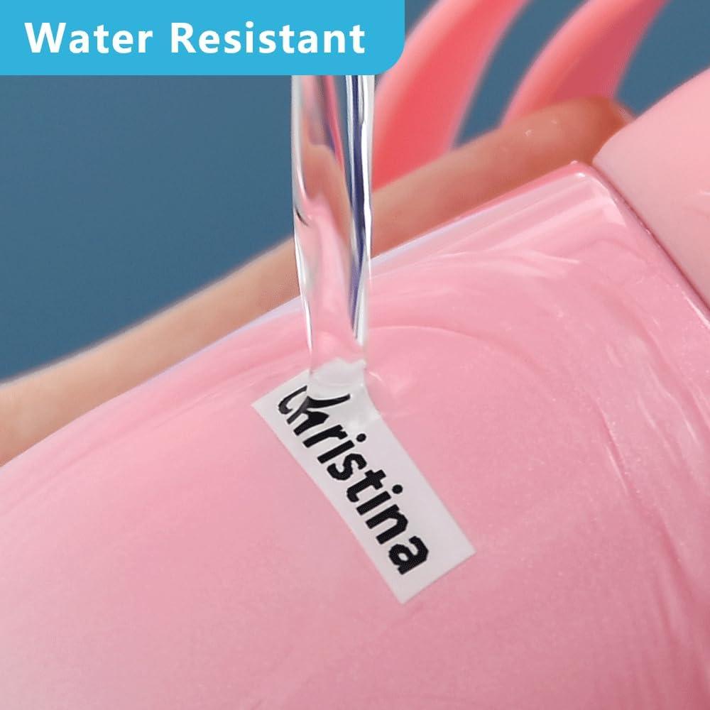 Cinta de Etiquetado Hehua TZe221 6 Paquetes 9mm Negro sobre Blanco