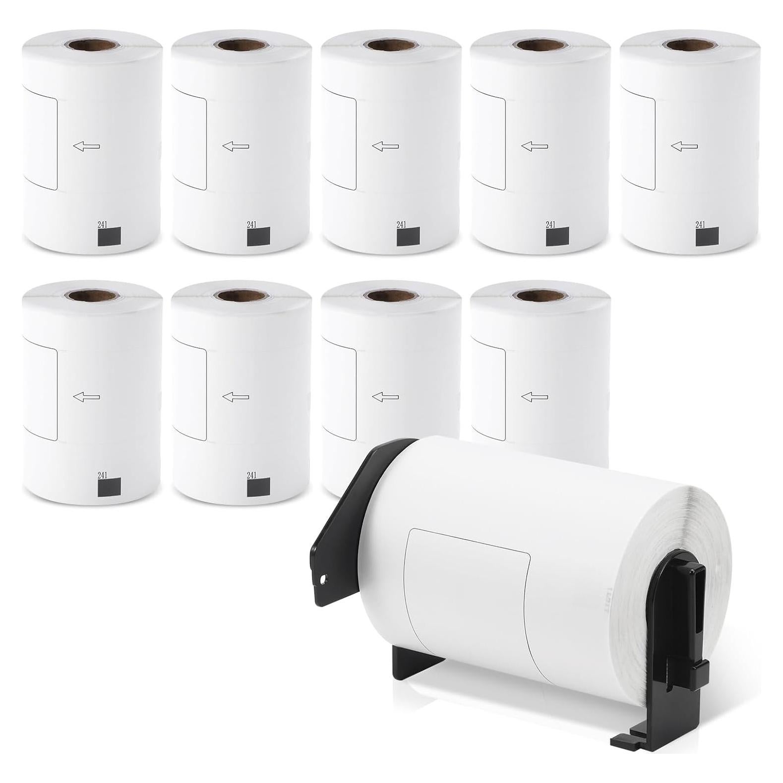 Etiquetas de Envío MarkDomain DK-1241 10 Rollos 2000 Unidades