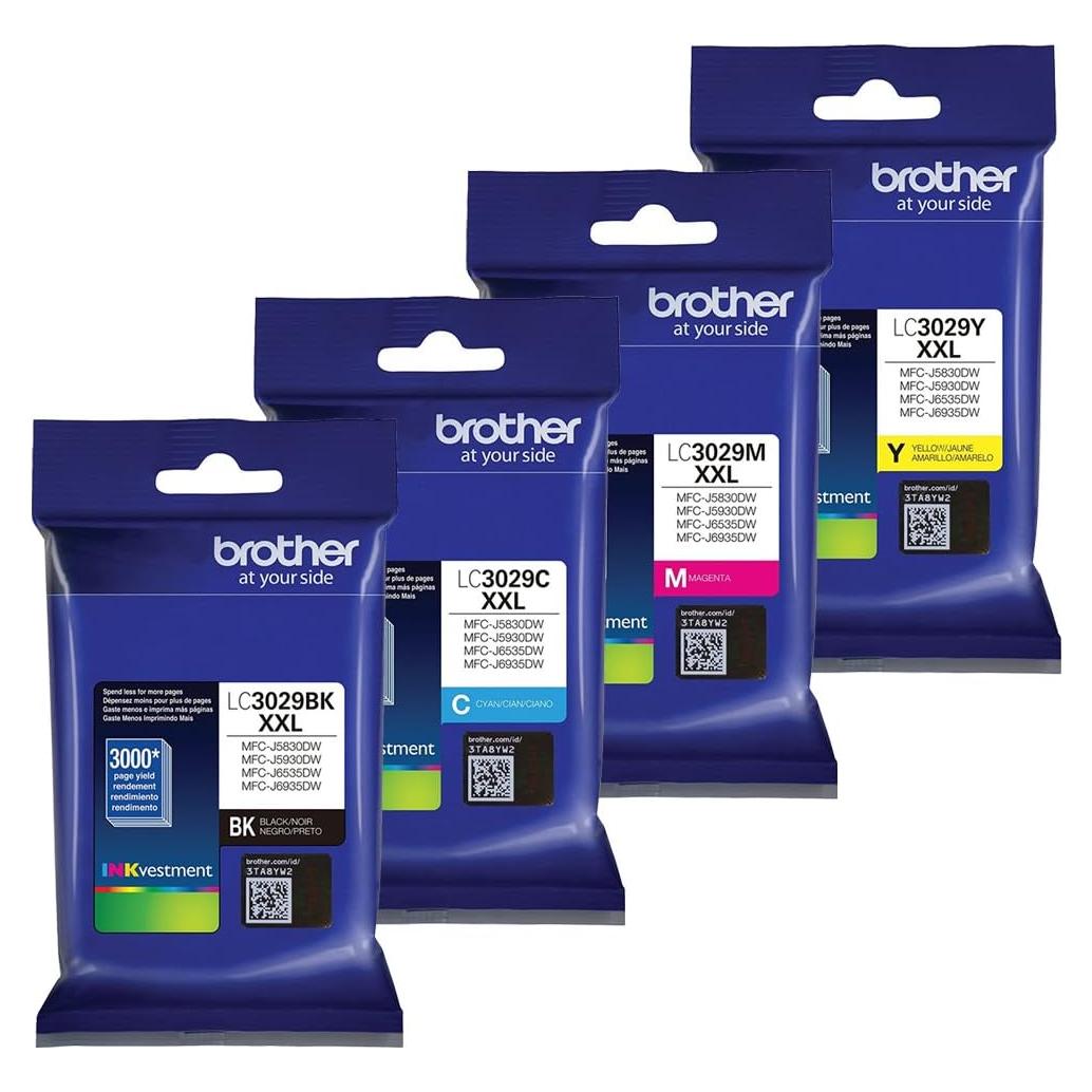 Cartuchos de Tinta Brother MFC-J6535DW Alto Rendimiento