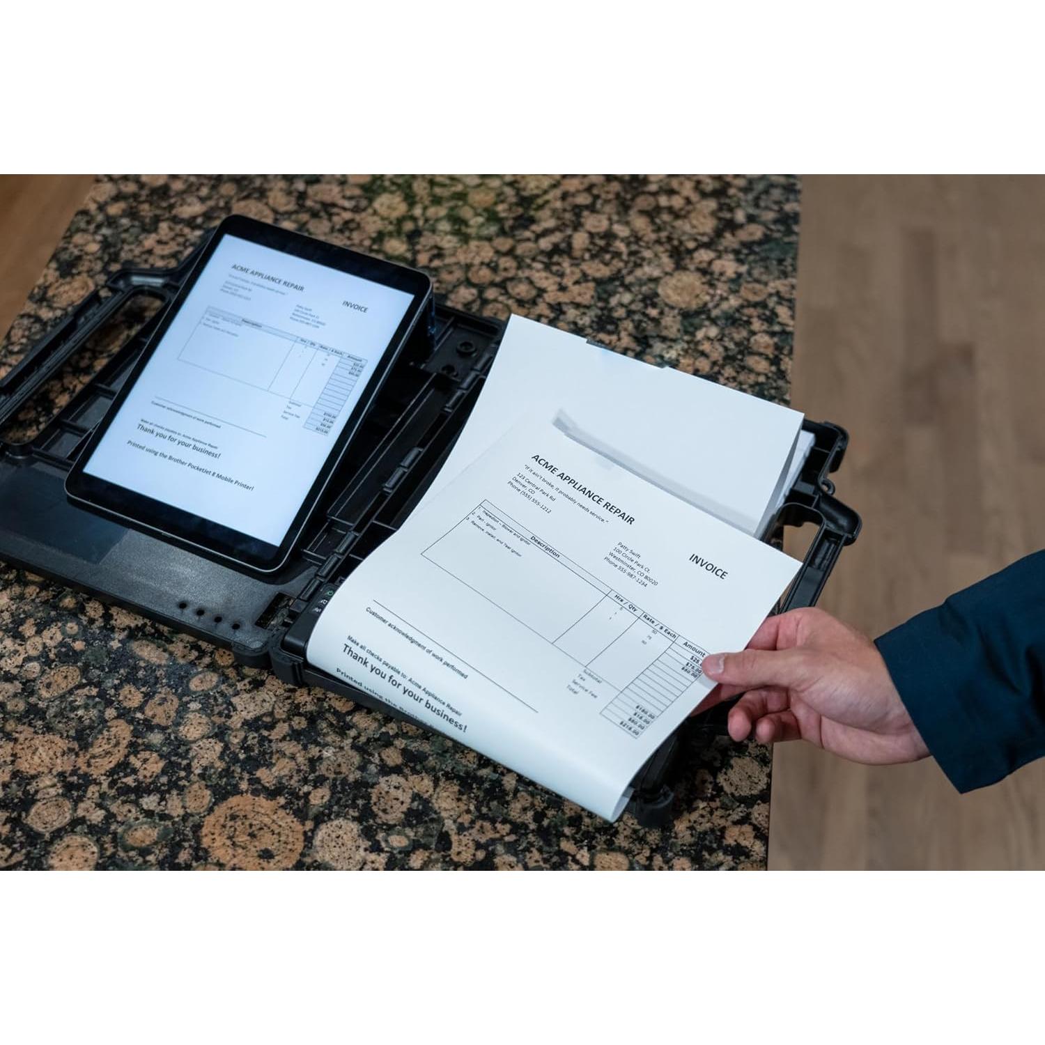 Papel Térmico Directo Brother LBX073 21.6x27.9cm 1000 Hojas