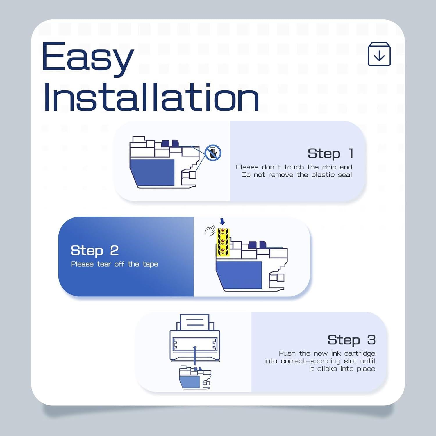 Cartuchos de Tinta Brother LC401XL - 4 Pack Alto Rendimiento