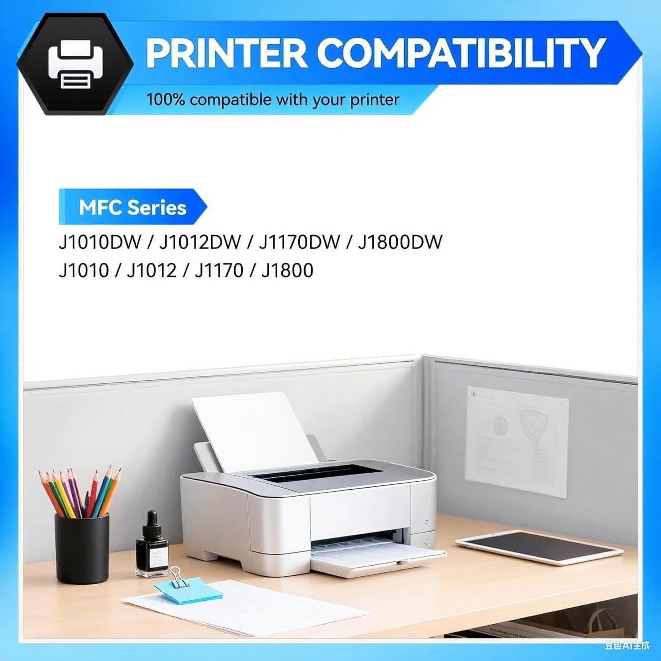 Cartuchos de tinta compatibles Brother LC401XL 4PK Negro Cian Magenta Amarillo