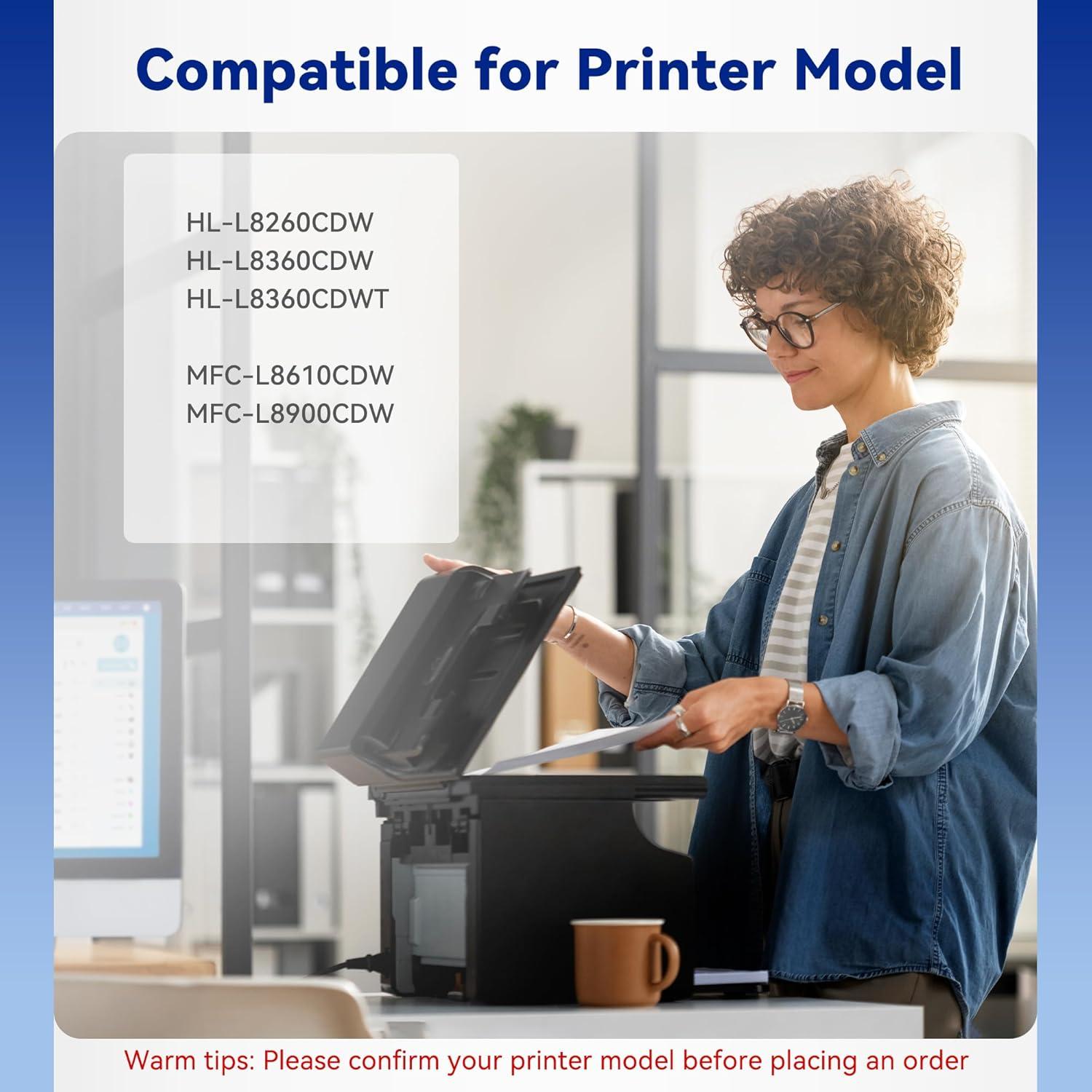 Cartucho de Tóner Compatible TN433 para Brother - 4 Colores