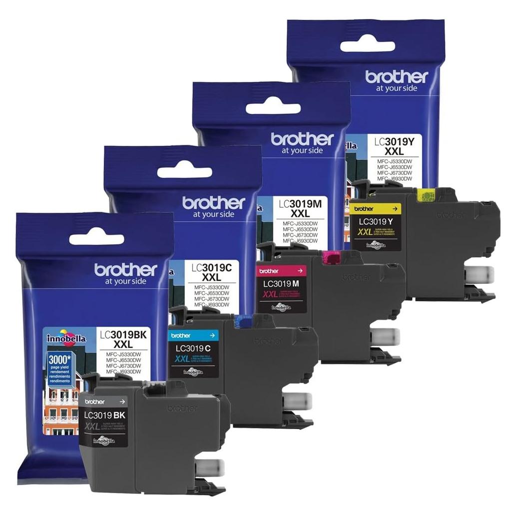 Conjunto de cartuchos de tinta Brother MFC-J5330DW 4 colores